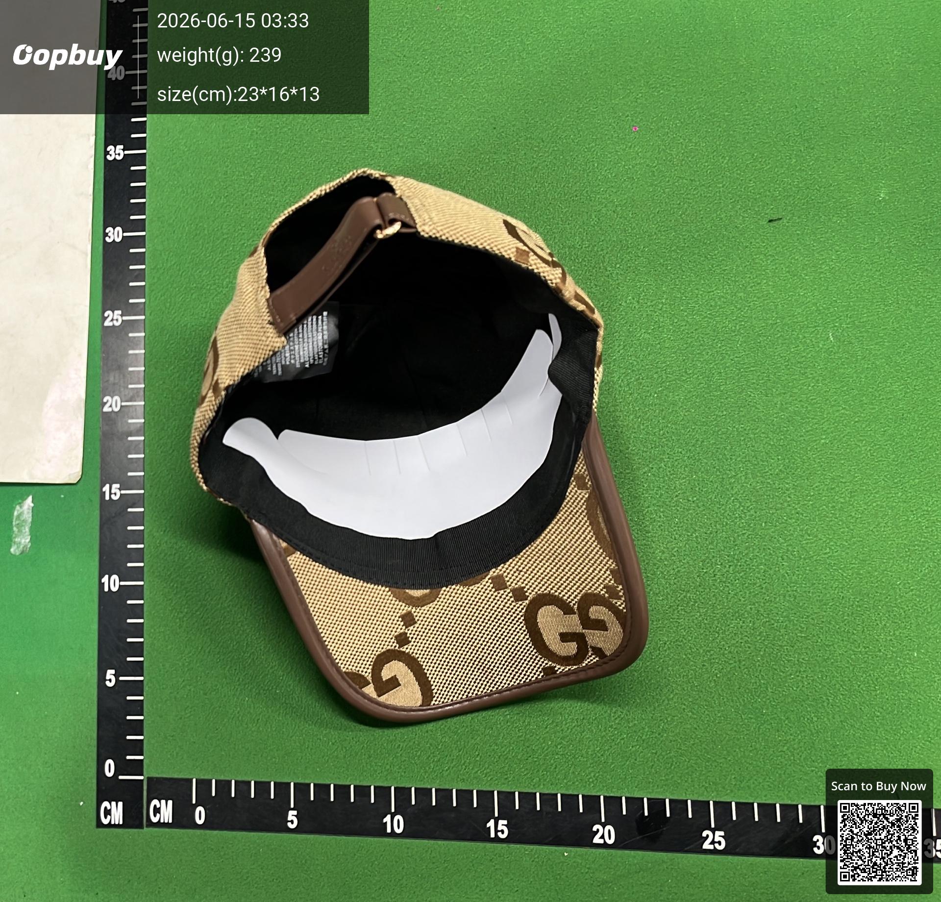 Foto QC 8 de Gucci GG Canvas Bucket Hat Beige