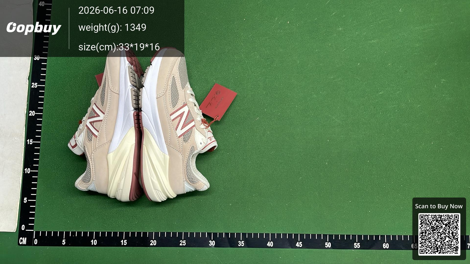 Foto QC 5 de New Balance 990 v6 Loro Piana U990LO6