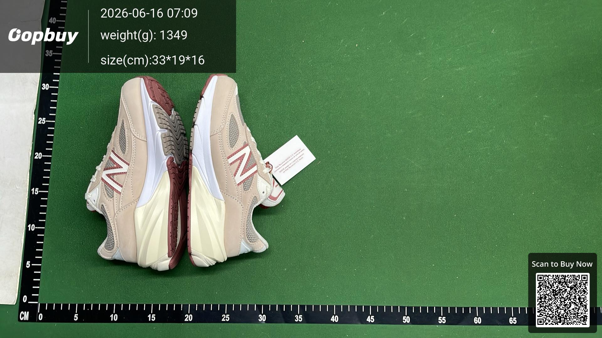 Foto QC 4 de New Balance 990 v6 Loro Piana U990LO6