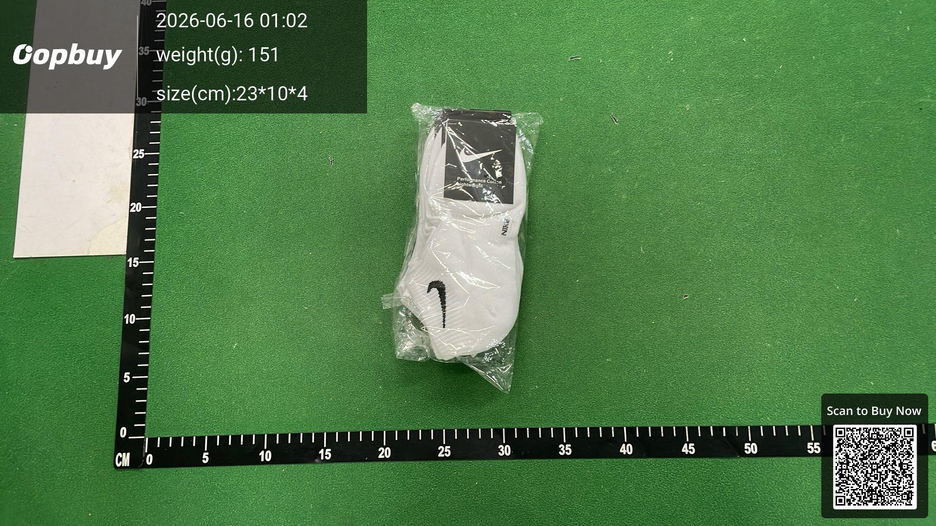 Foto QC 7 de Nike Dri-Fit Ankle Socks Black White