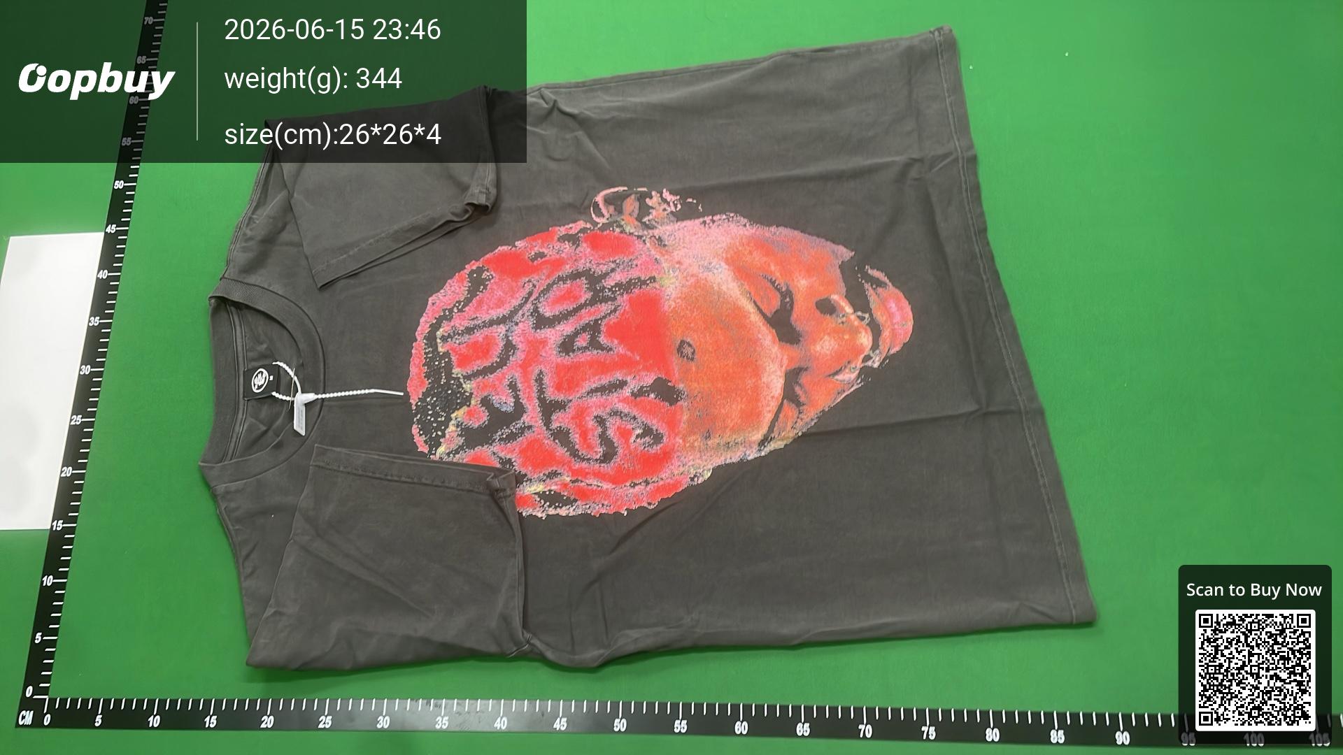Foto QC 2 de Hellstar T-shirt Path To Paradise Washed Black