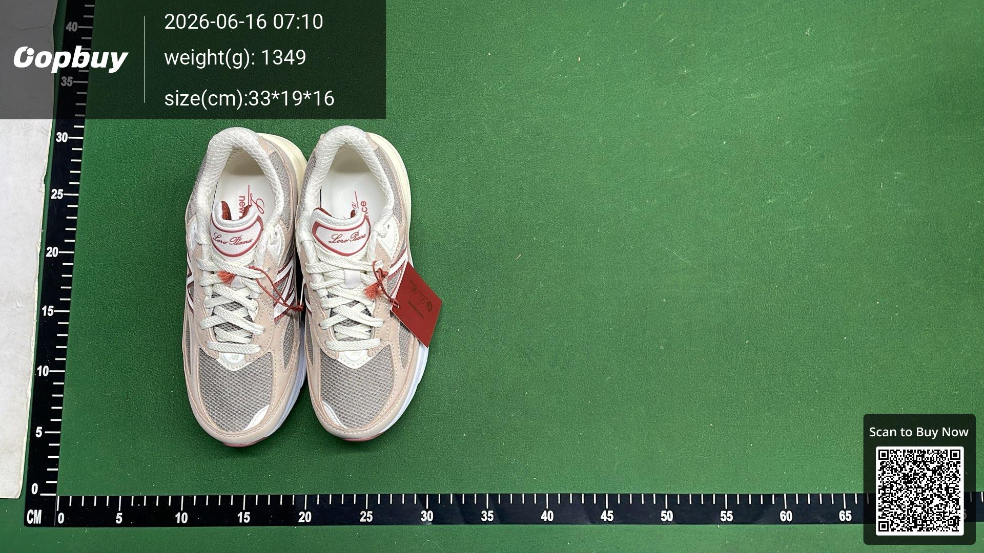 Foto QC 6 de New Balance 990 v6 Loro Piana U990LO6