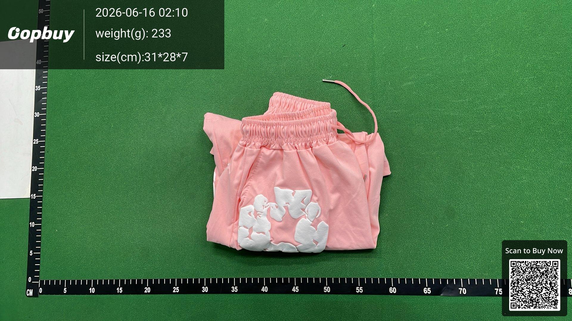 Foto QC 8 de Denim Tears The Cotton Wreath Sweat Shorts Black