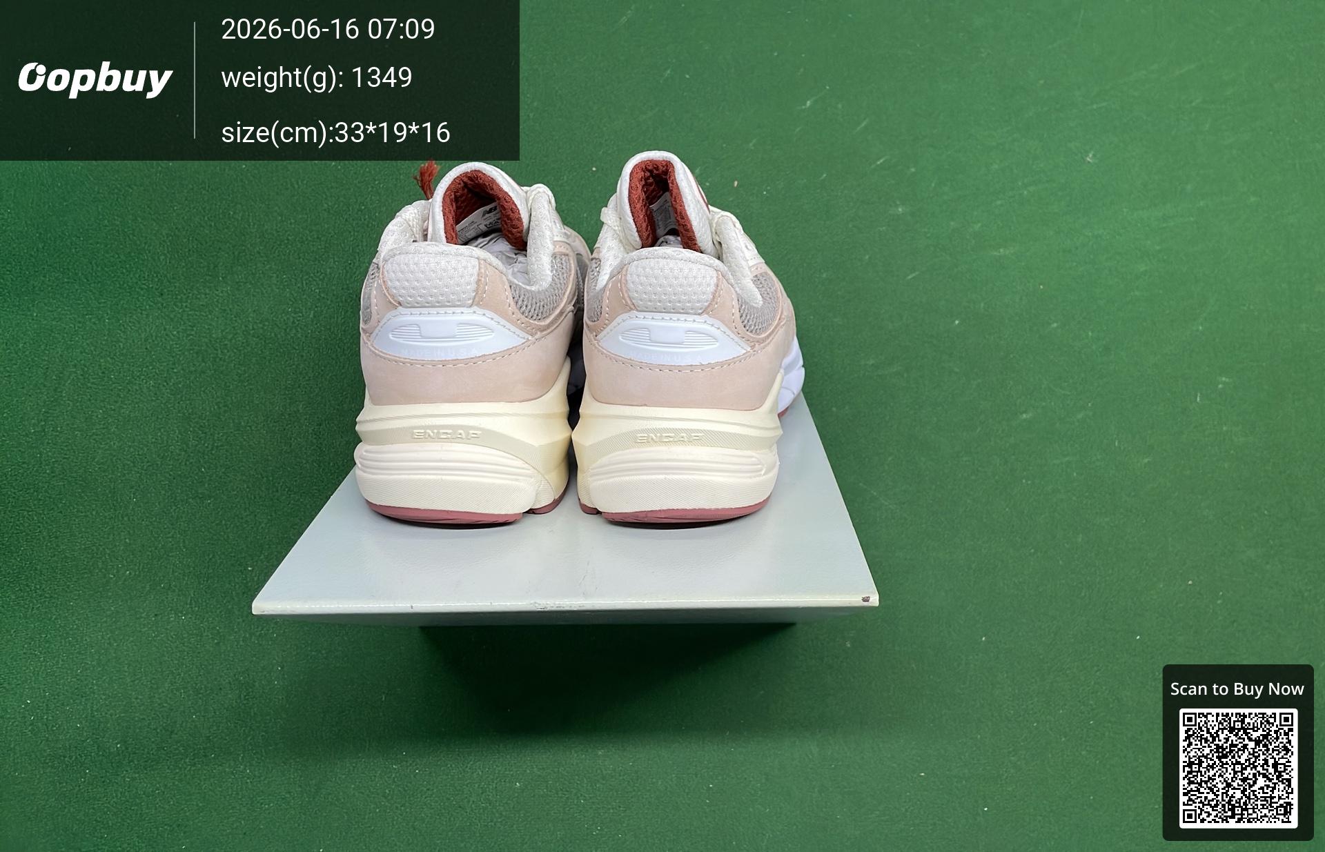 Foto QC 3 de New Balance 990 v6 Loro Piana U990LO6