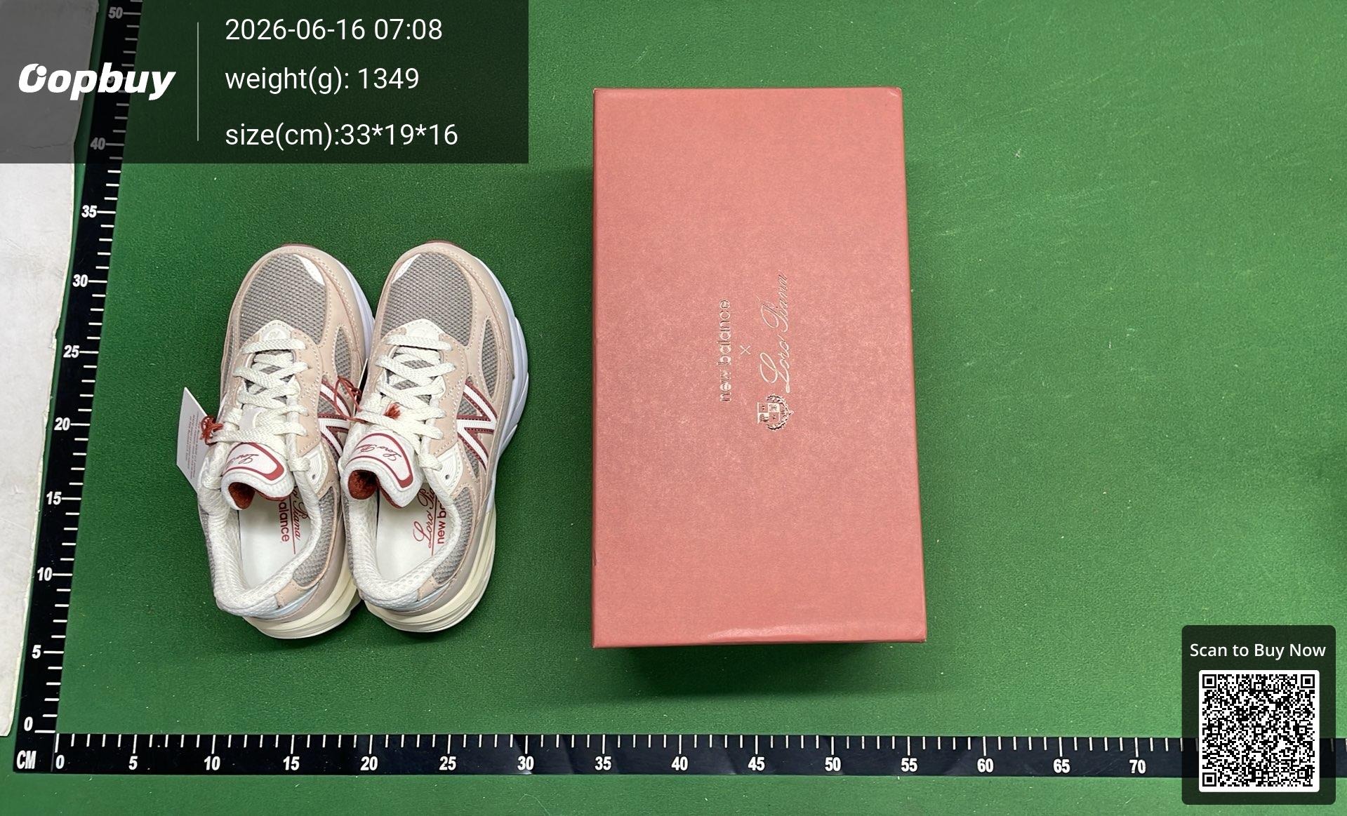 Foto QC 1 de New Balance 990 v6 Loro Piana U990LO6