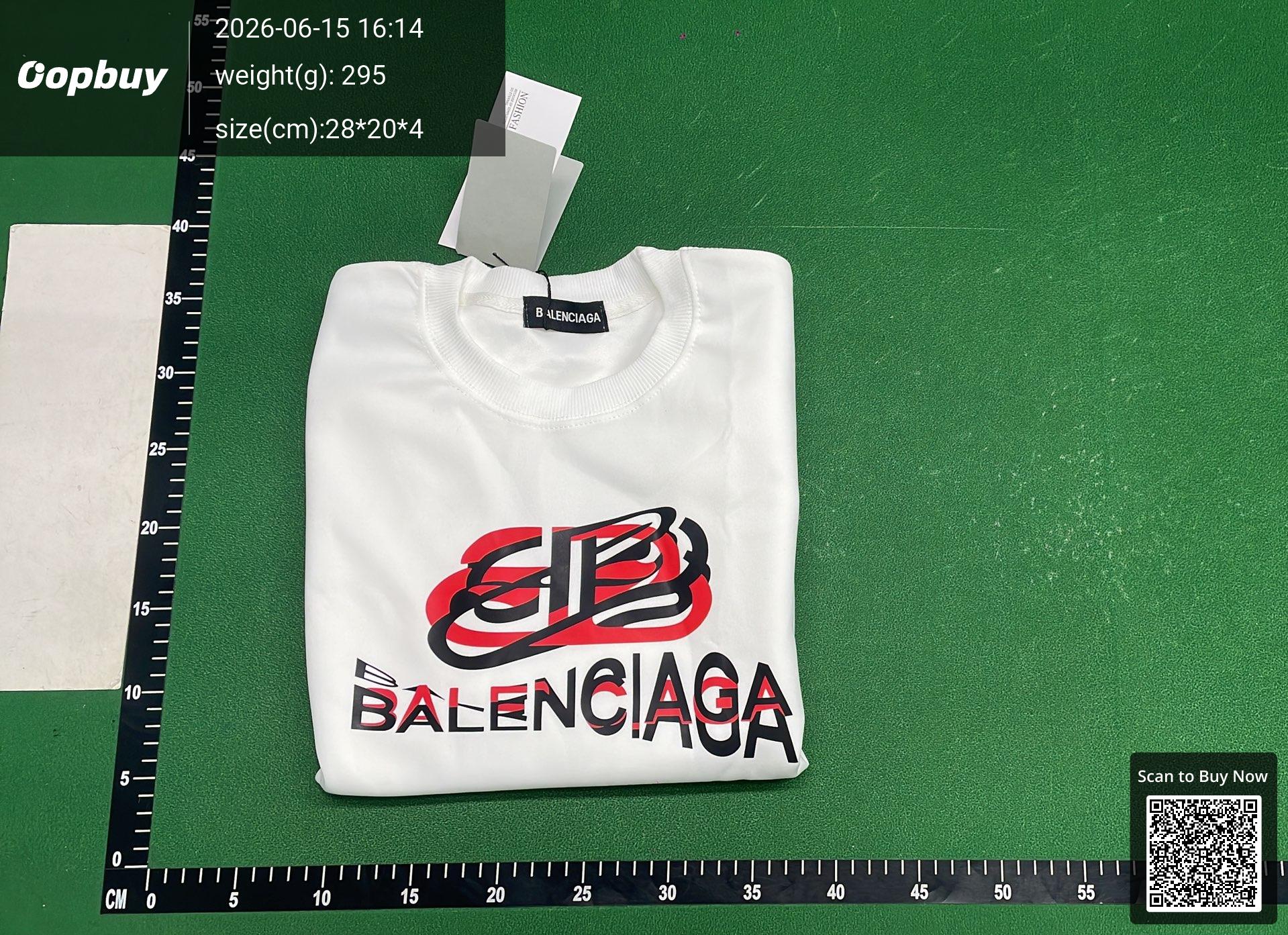 Foto QC 8 de Balenciaga 3B Sports Icon Crewneck Sweater Black