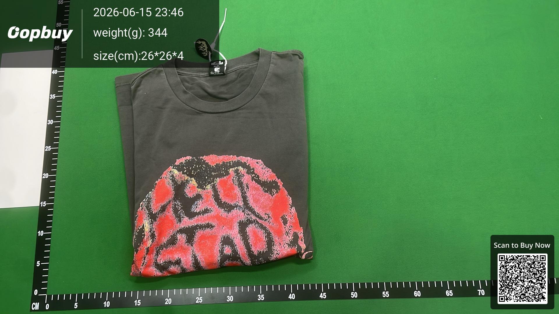 Foto QC 4 de Hellstar T-shirt Path To Paradise Washed Black