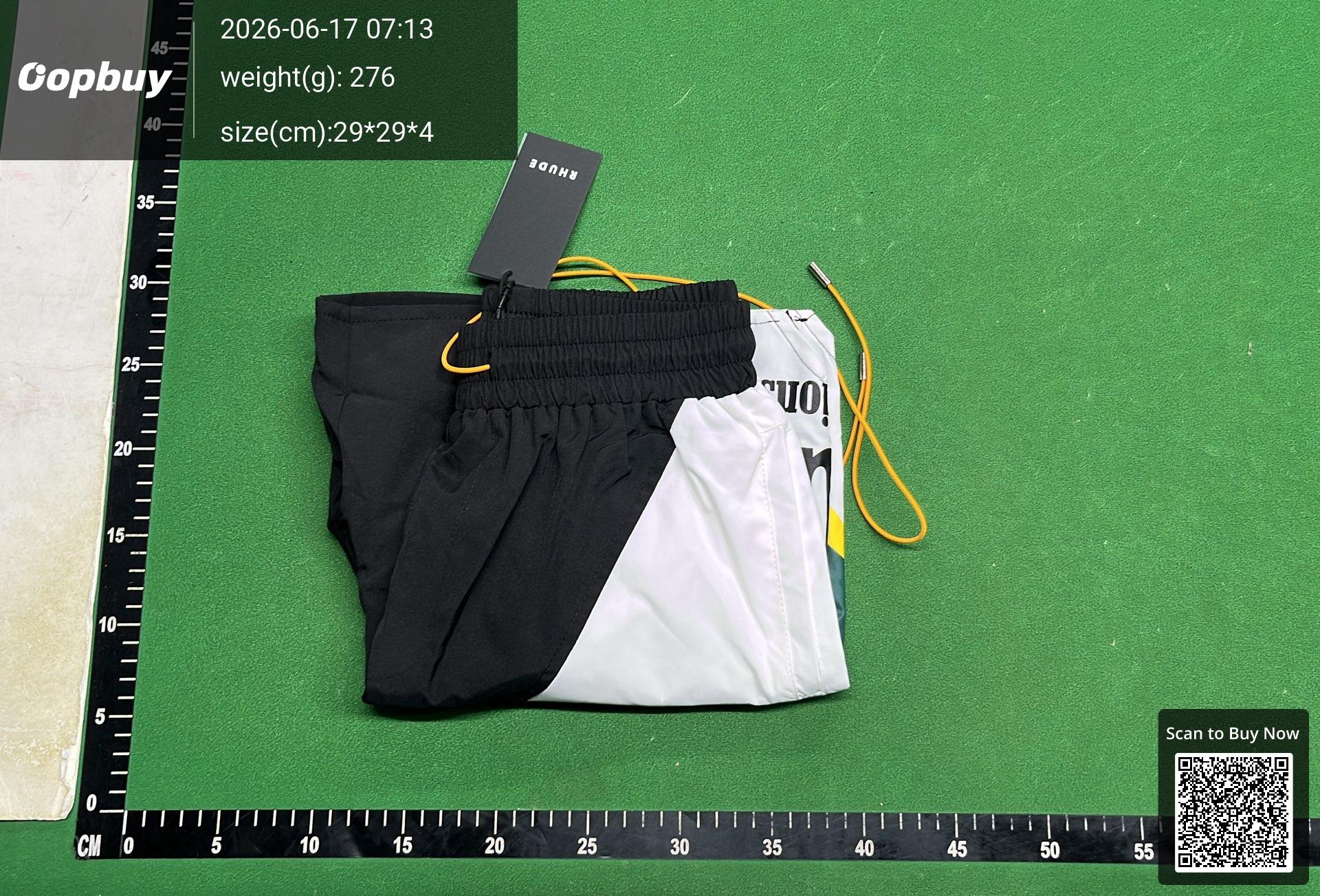 Foto QC 8 de Rhude Shorts Script Logo Knit Blue