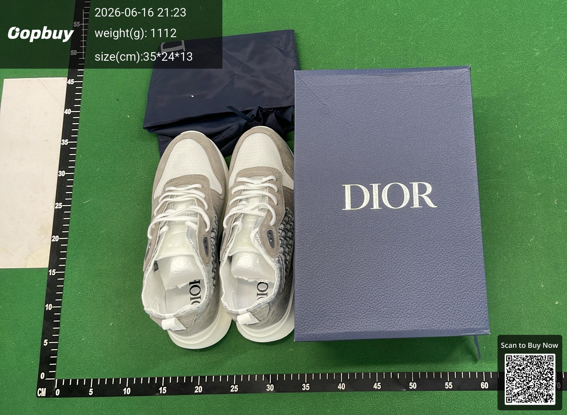 Foto QC 1 de Dior B25 Low Oblique Grey White 3SN259YXY_H560