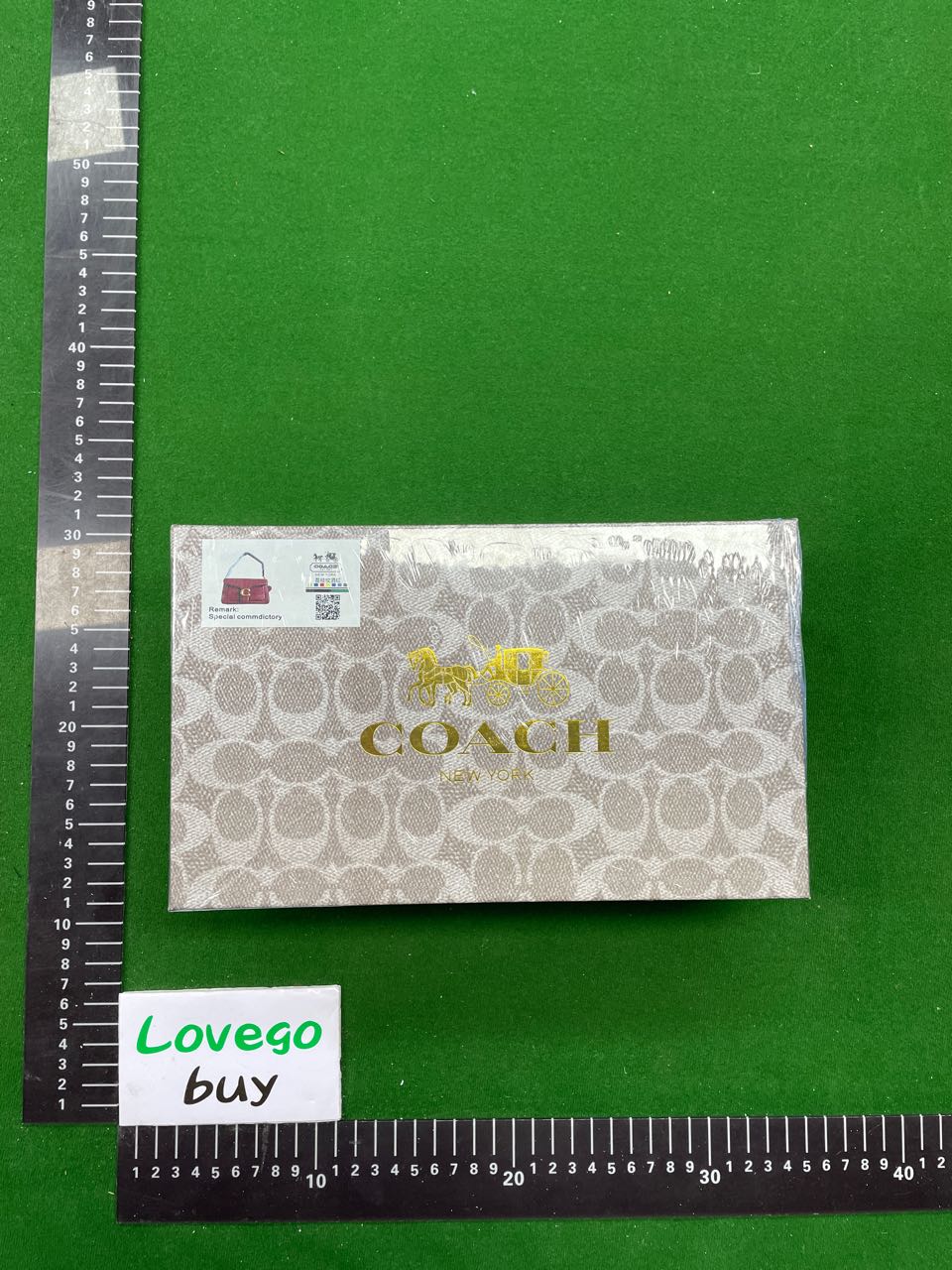 Foto QC 7 de Coach Tabby Shoulder Bag 26 Taupe Polished Pebble Leather