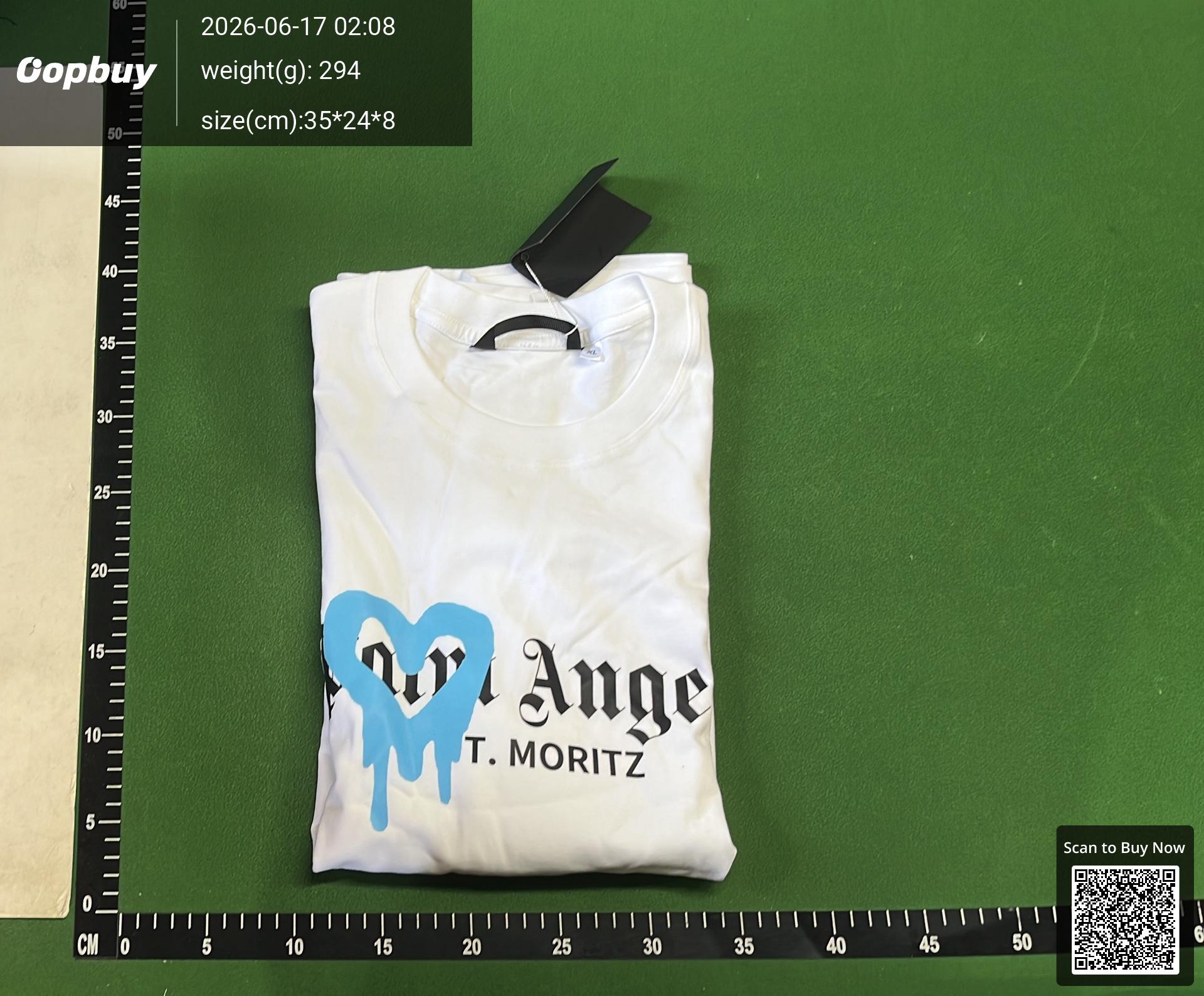 Foto QC 4 de Palm Angels T-shirt Shark Graphic Black