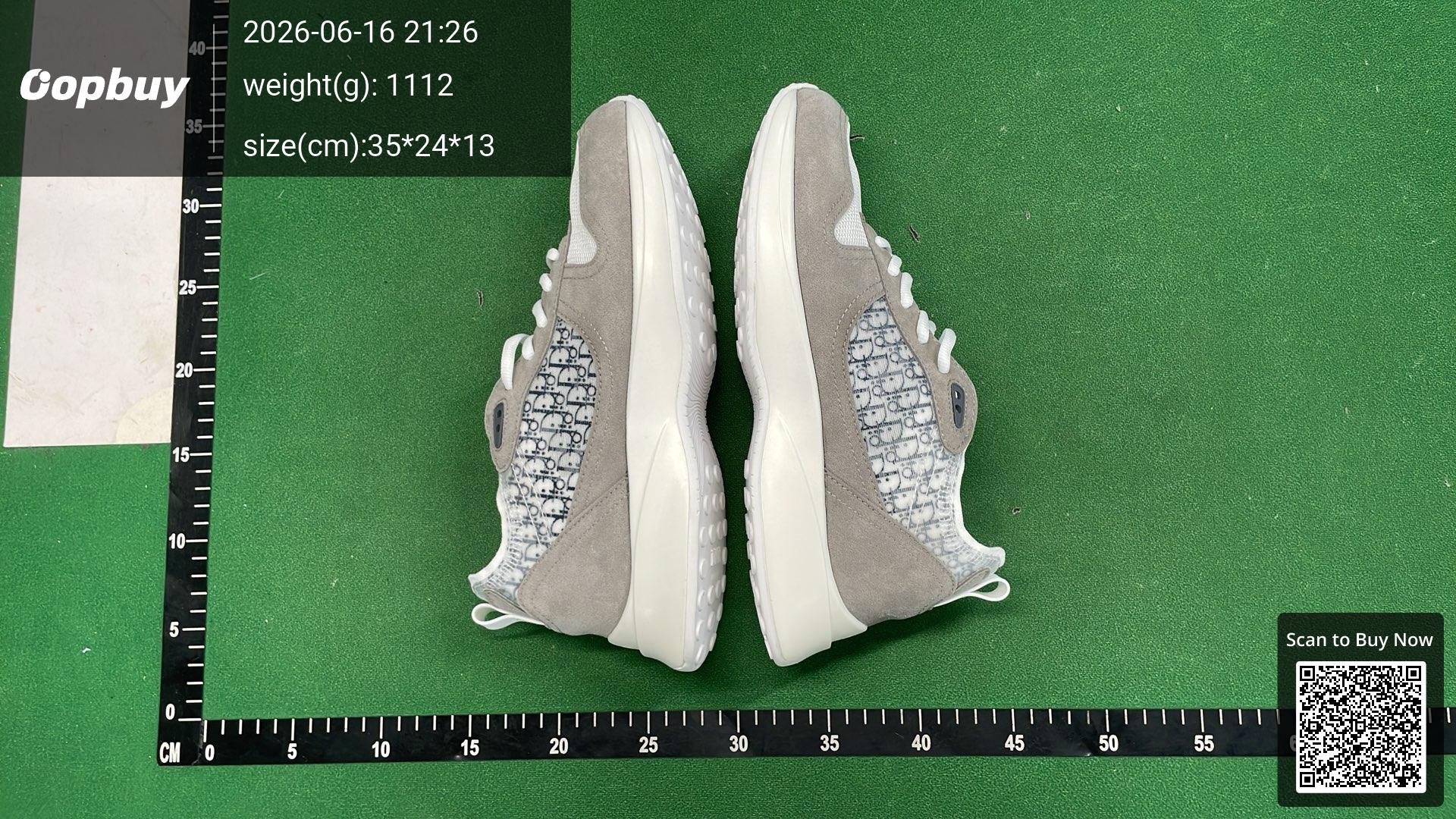 Foto QC 5 de Dior B25 Low Oblique Grey White 3SN259YXY_H560