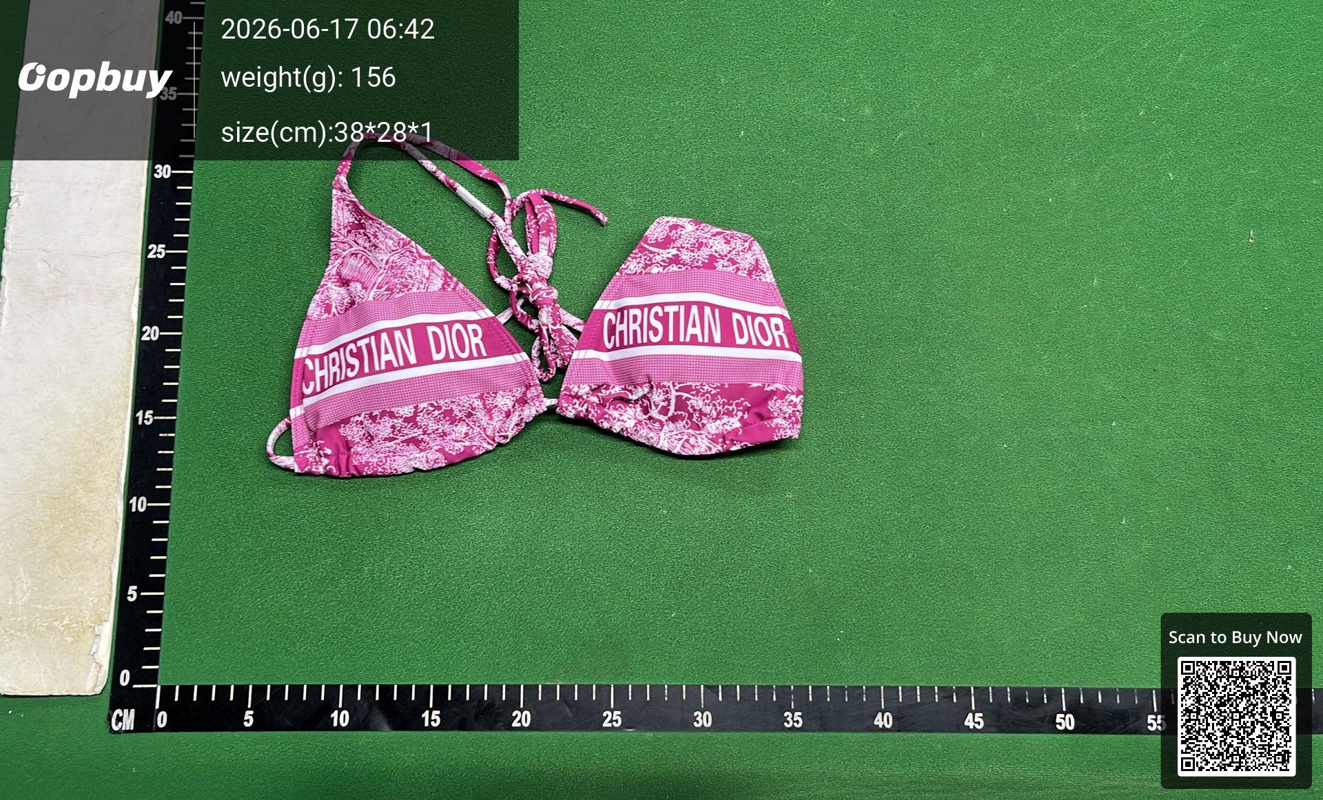 Foto QC 1 de Christian Dior Zodiac One-Piece Swimsuit White/Black