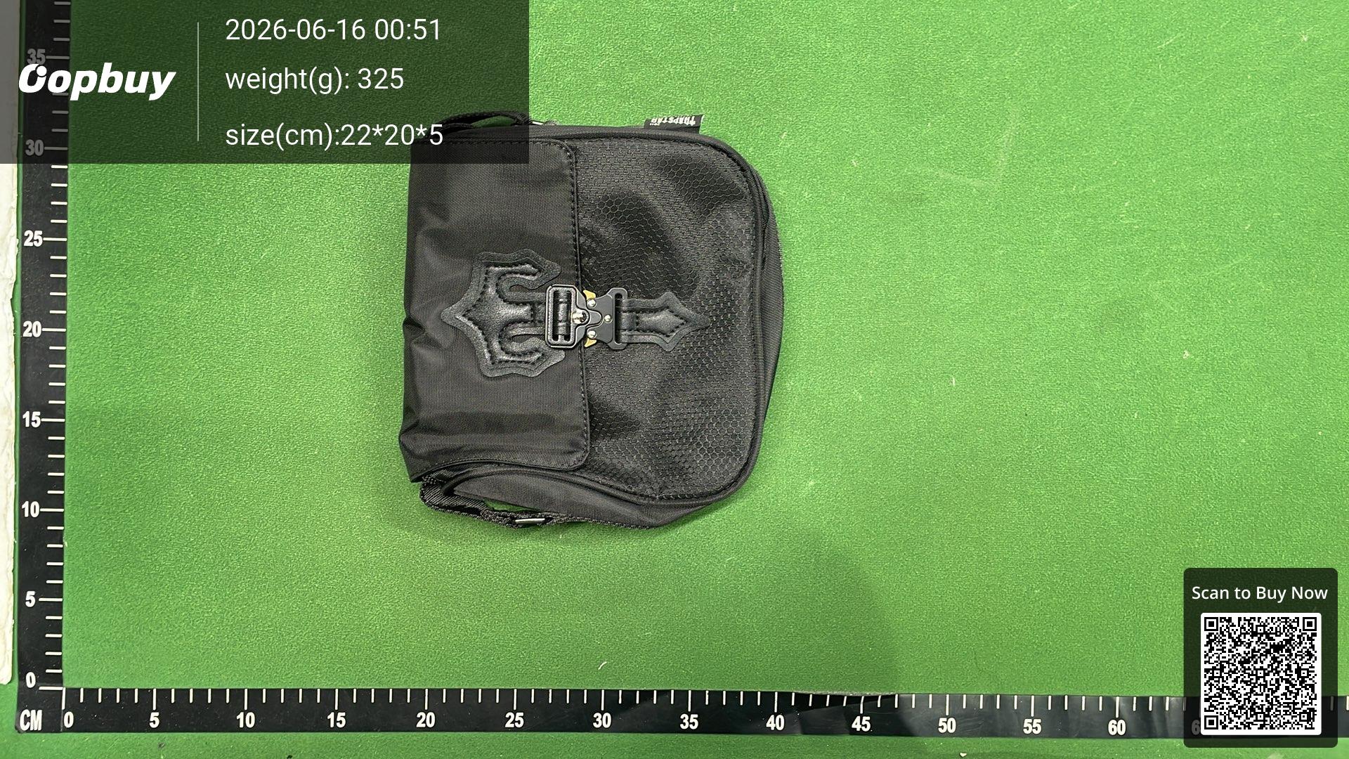 Foto QC 7 de Trapstar Irongate T Crossbody Bag Black