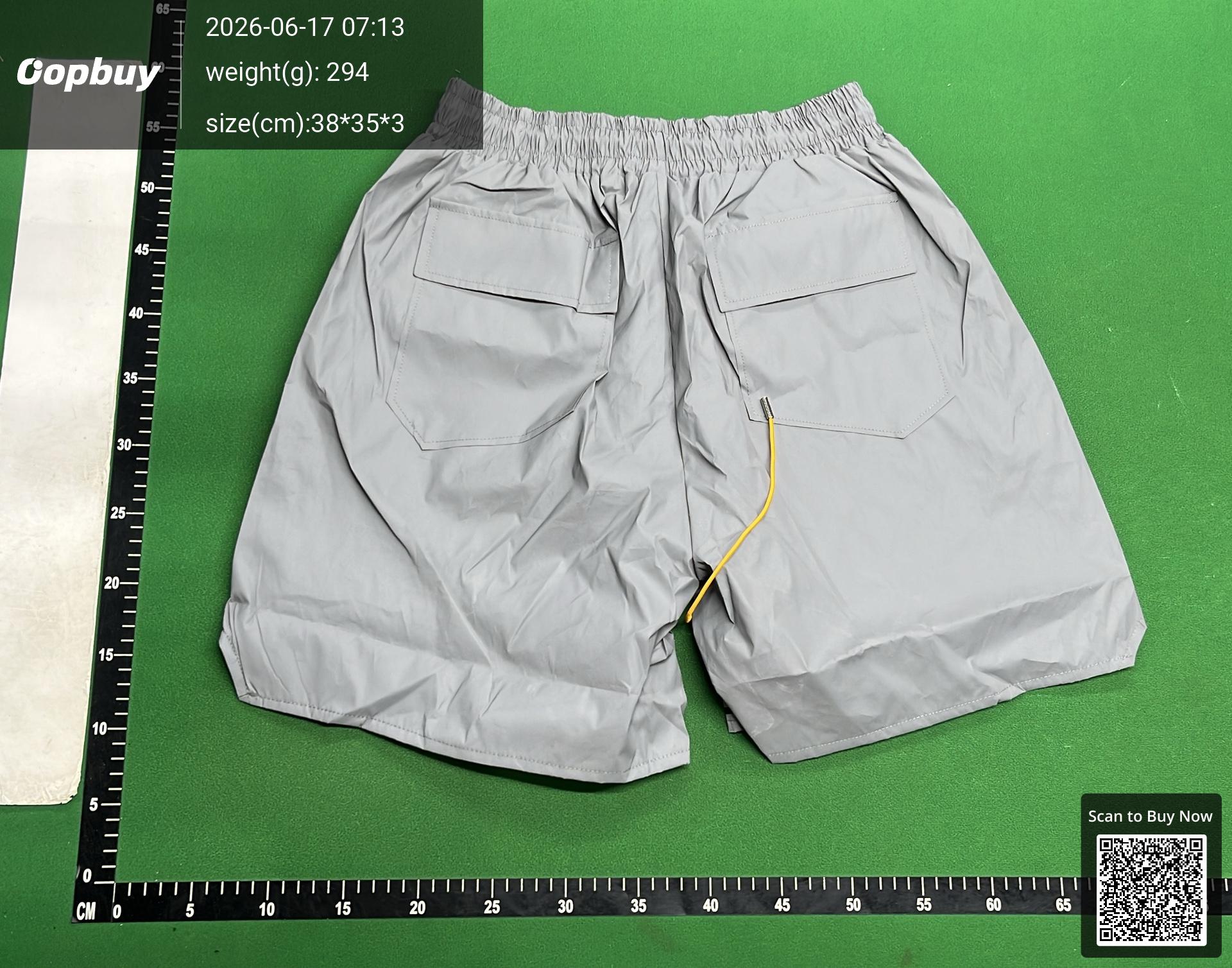 Foto QC 3 de Rhude Shorts Script Logo Knit Blue