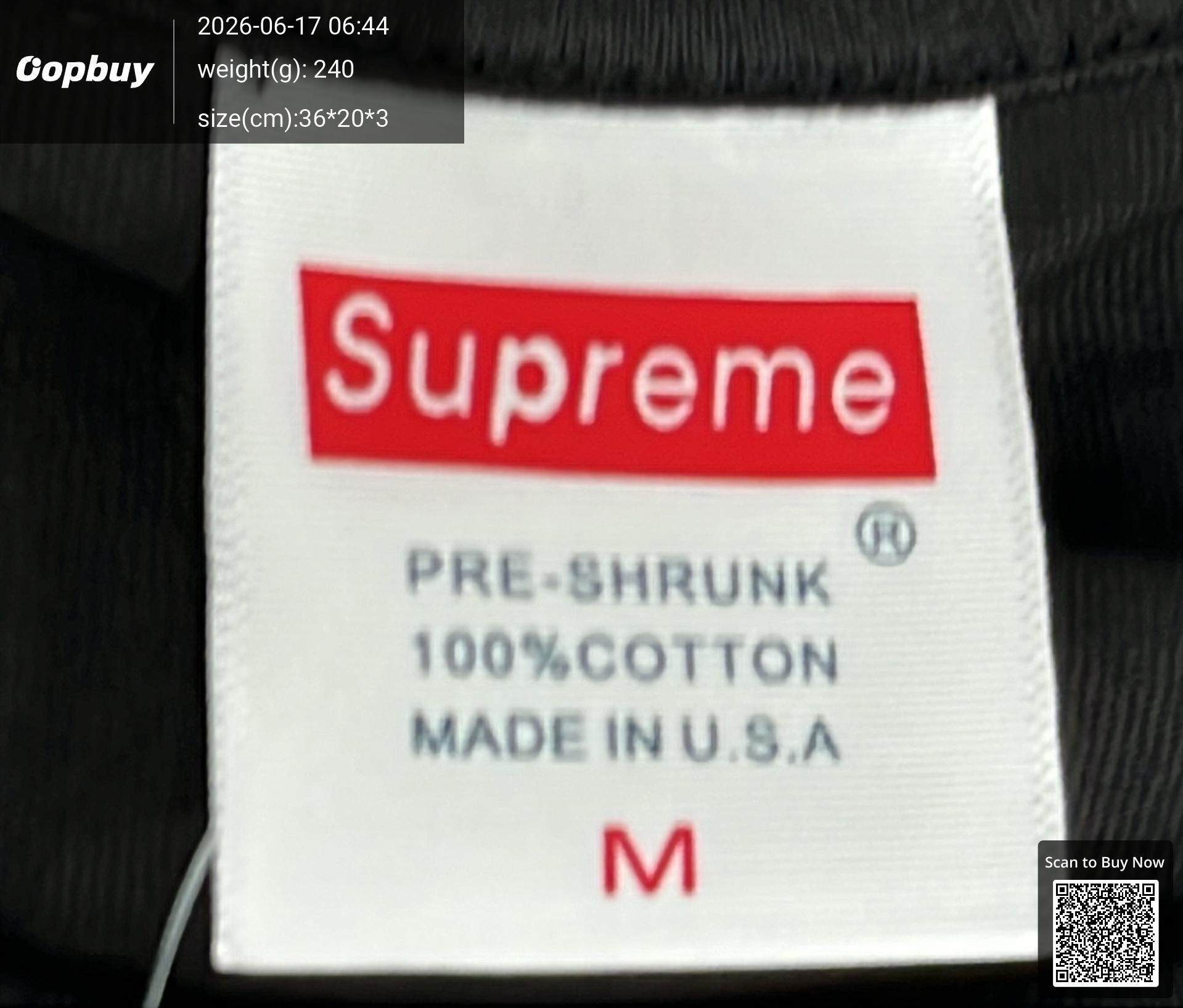 Foto QC 5 de Supreme Tiffany & Co. Box Logo T-shirt White