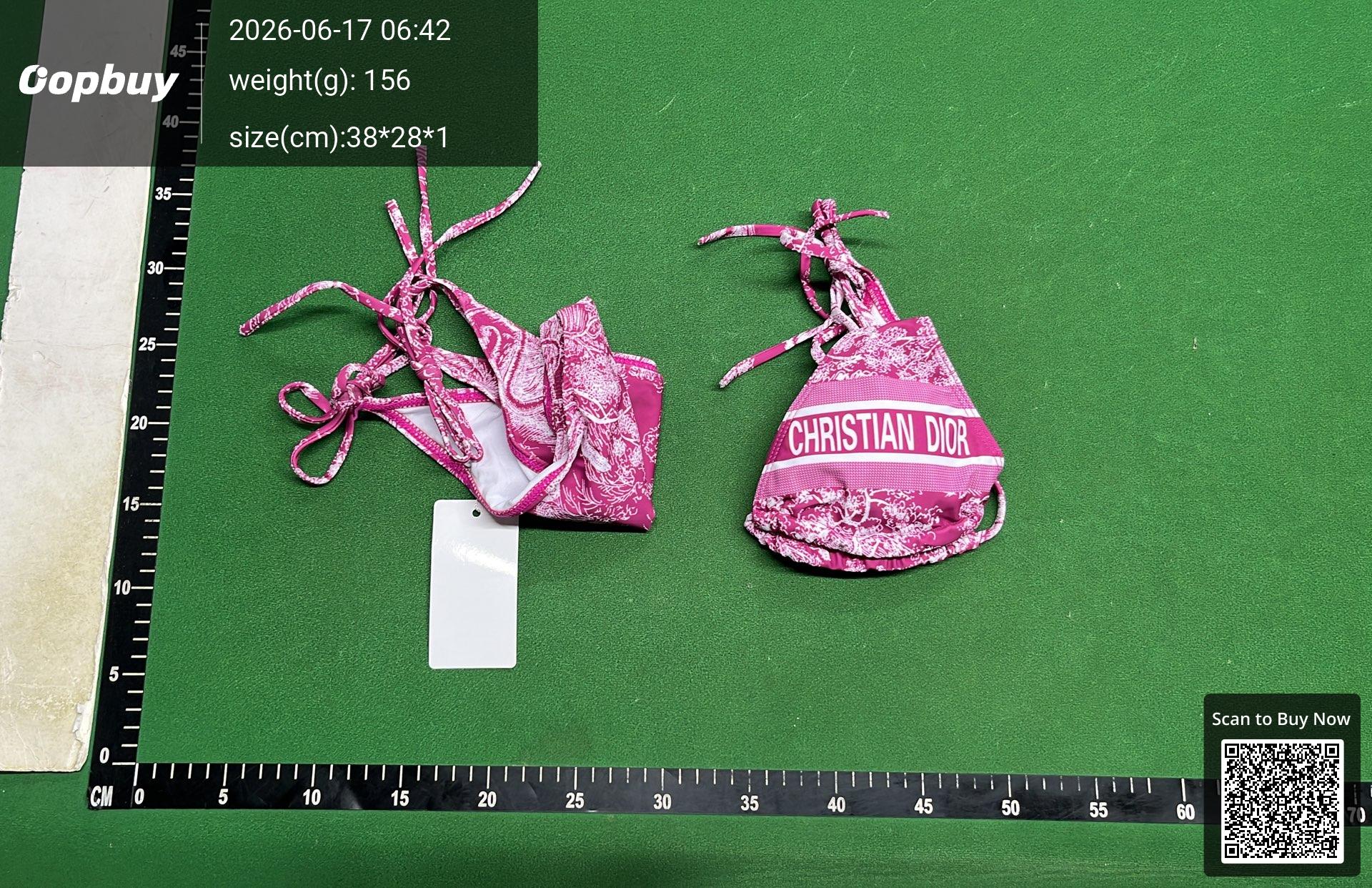 Foto QC 4 de Christian Dior Zodiac One-Piece Swimsuit White/Black