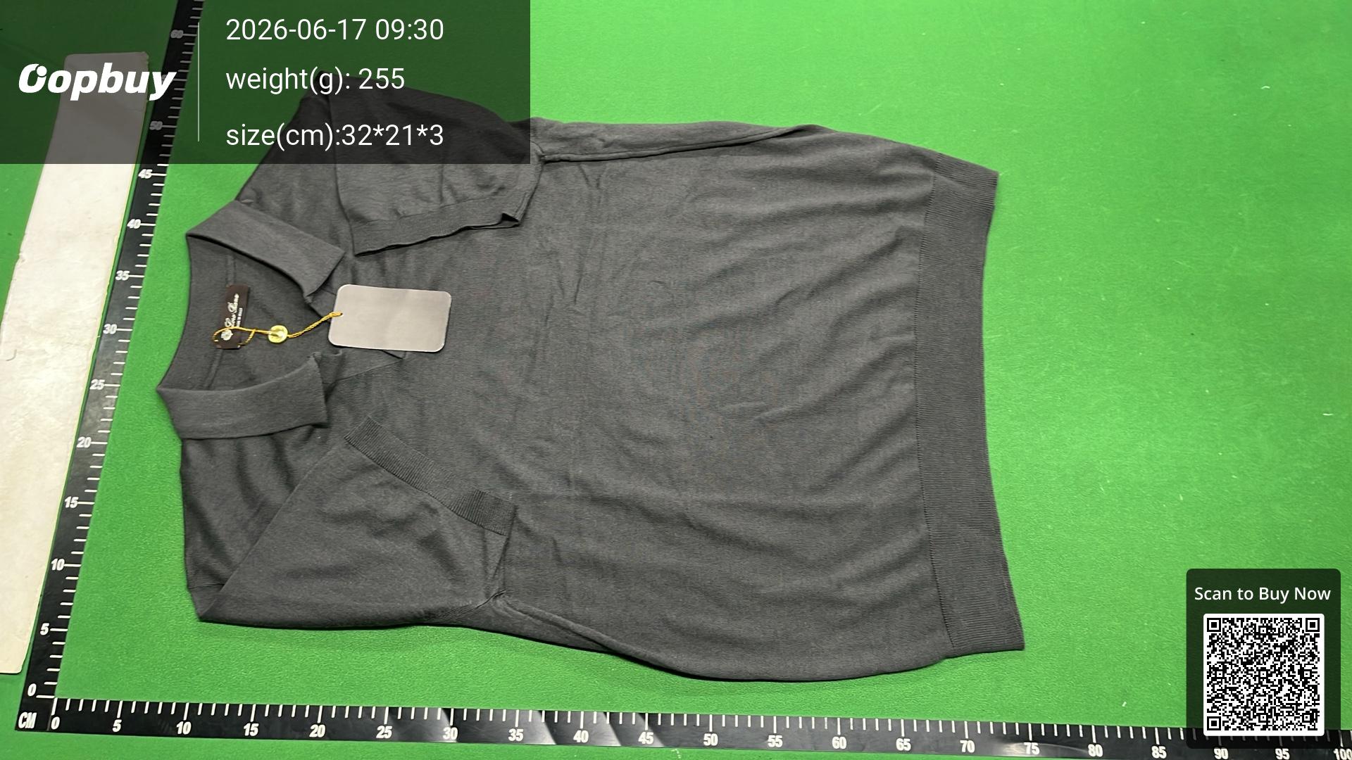 Foto QC 6 de Loro Piana Knit Shirt Grey
