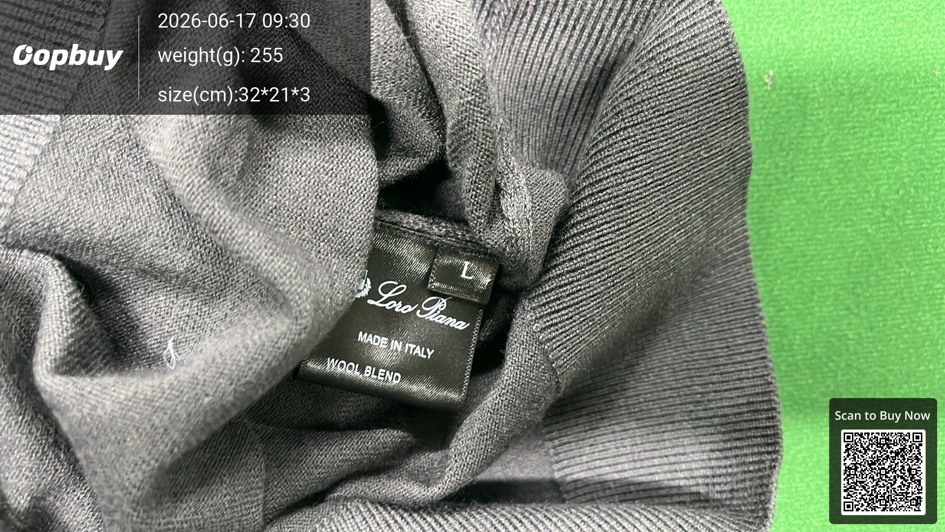 Foto QC 5 de Loro Piana Knit Shirt Grey