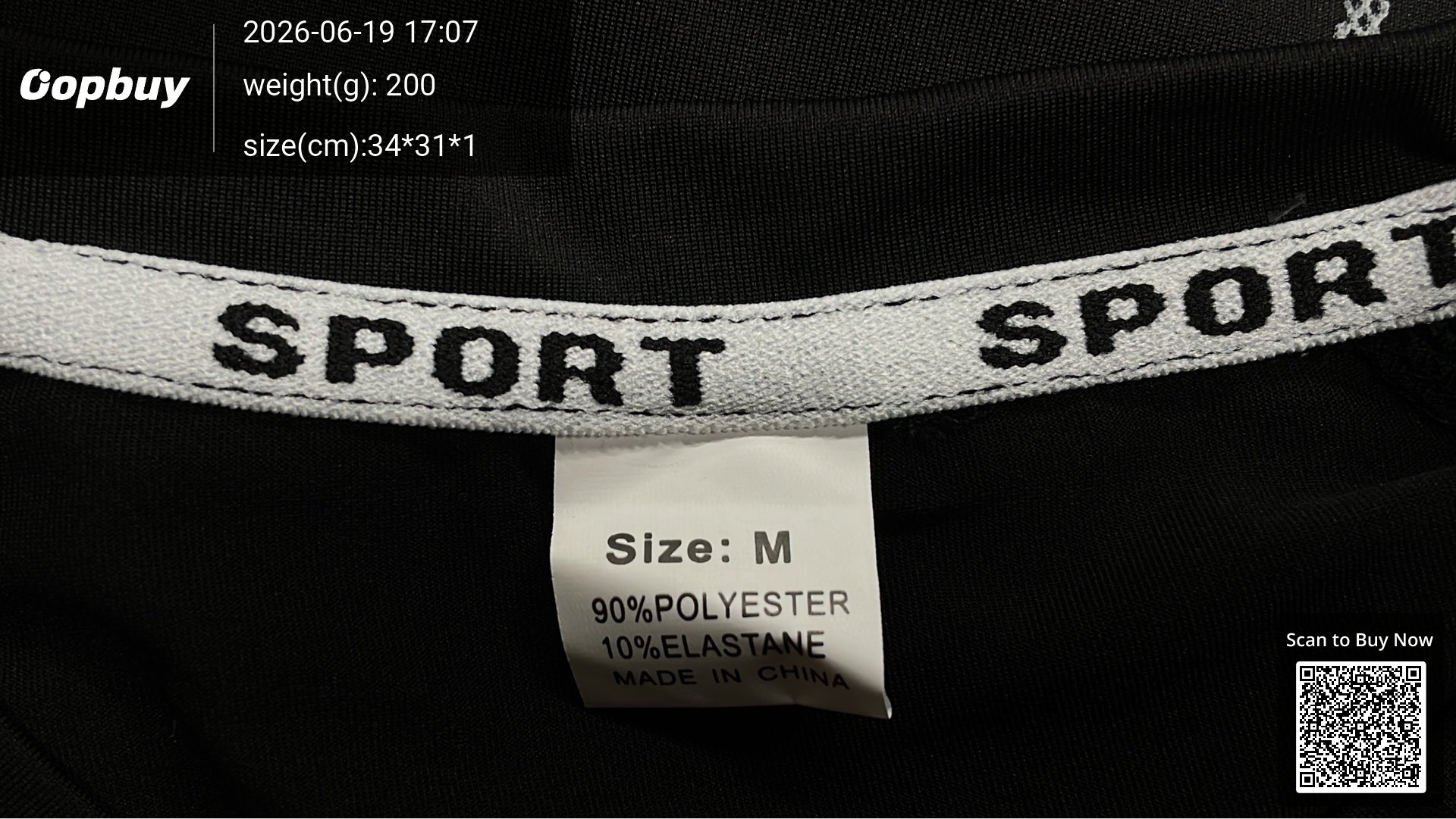 Foto QC 5 de Gymshark Onyx Seamless T-shirt Black
