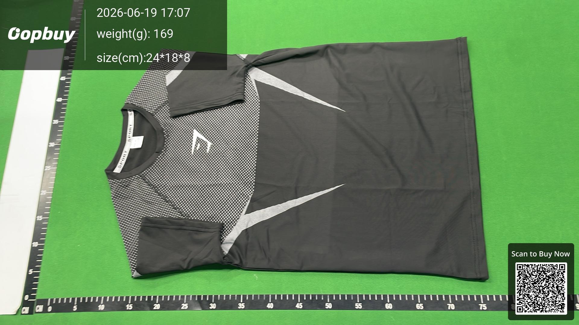 Foto QC 2 de Gymshark Onyx Seamless T-shirt Black