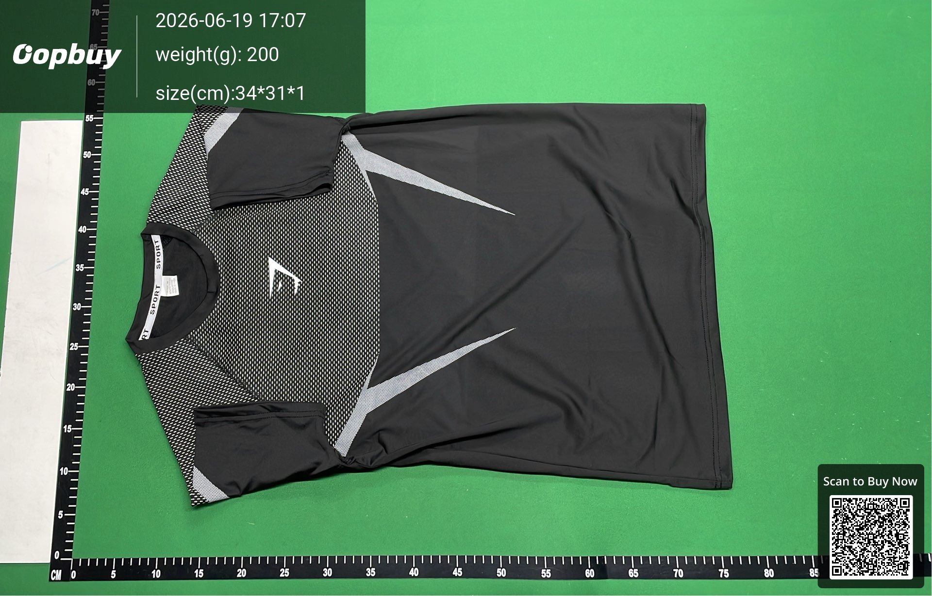Foto QC 6 de Gymshark Onyx Seamless T-shirt Black