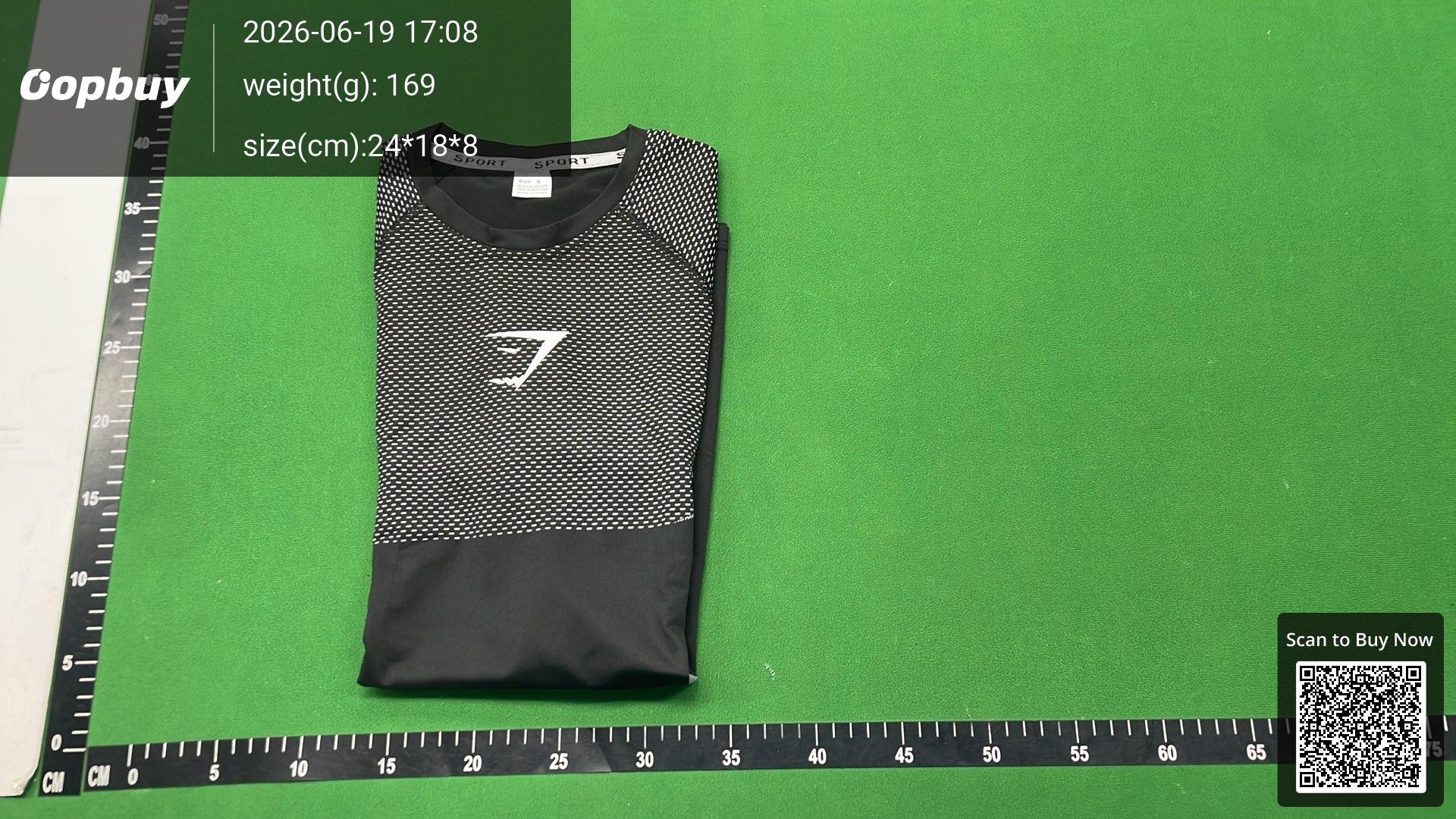 Foto QC 4 de Gymshark Onyx Seamless T-shirt Black