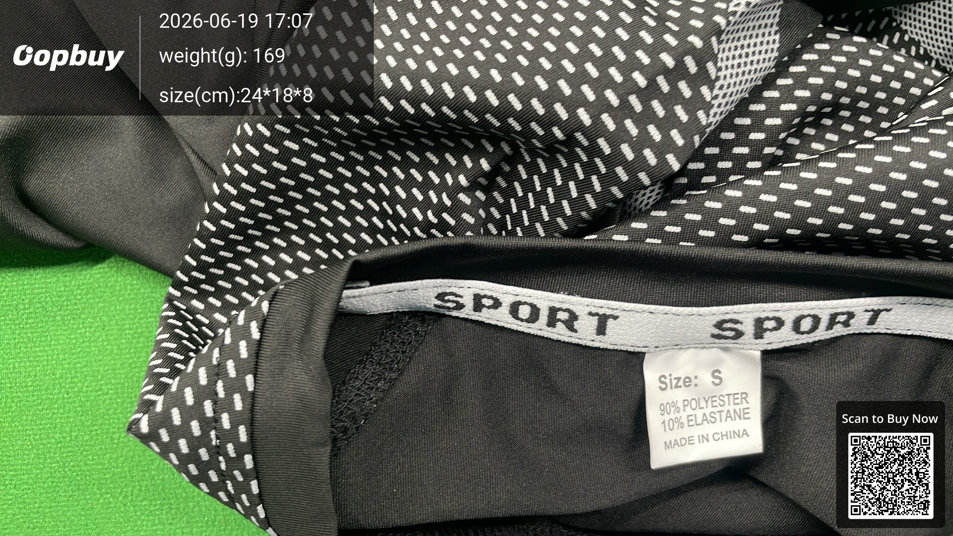Foto QC 1 de Gymshark Onyx Seamless T-shirt Black