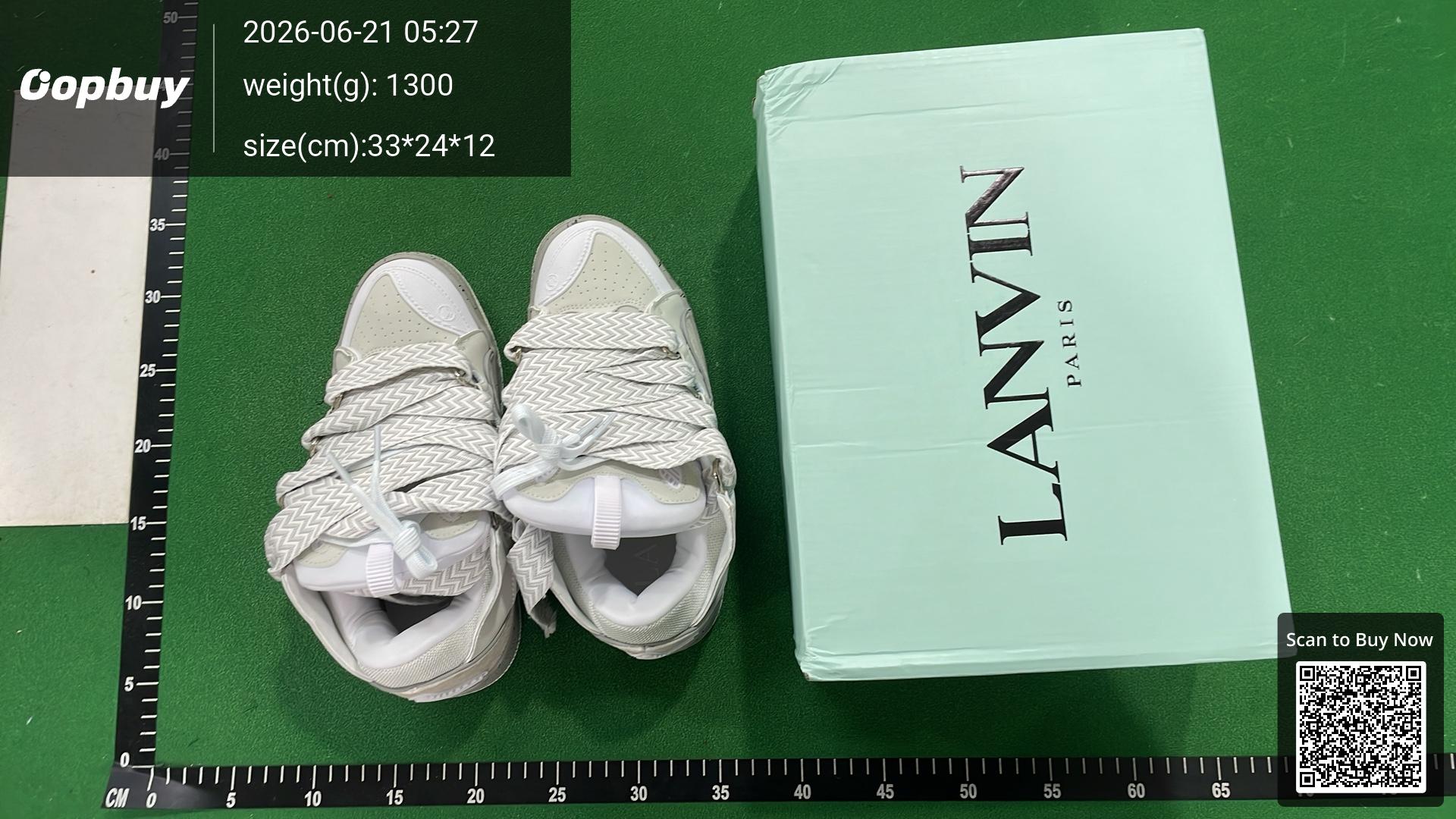 Foto QC 1 de Lanvin Curb Low Black White