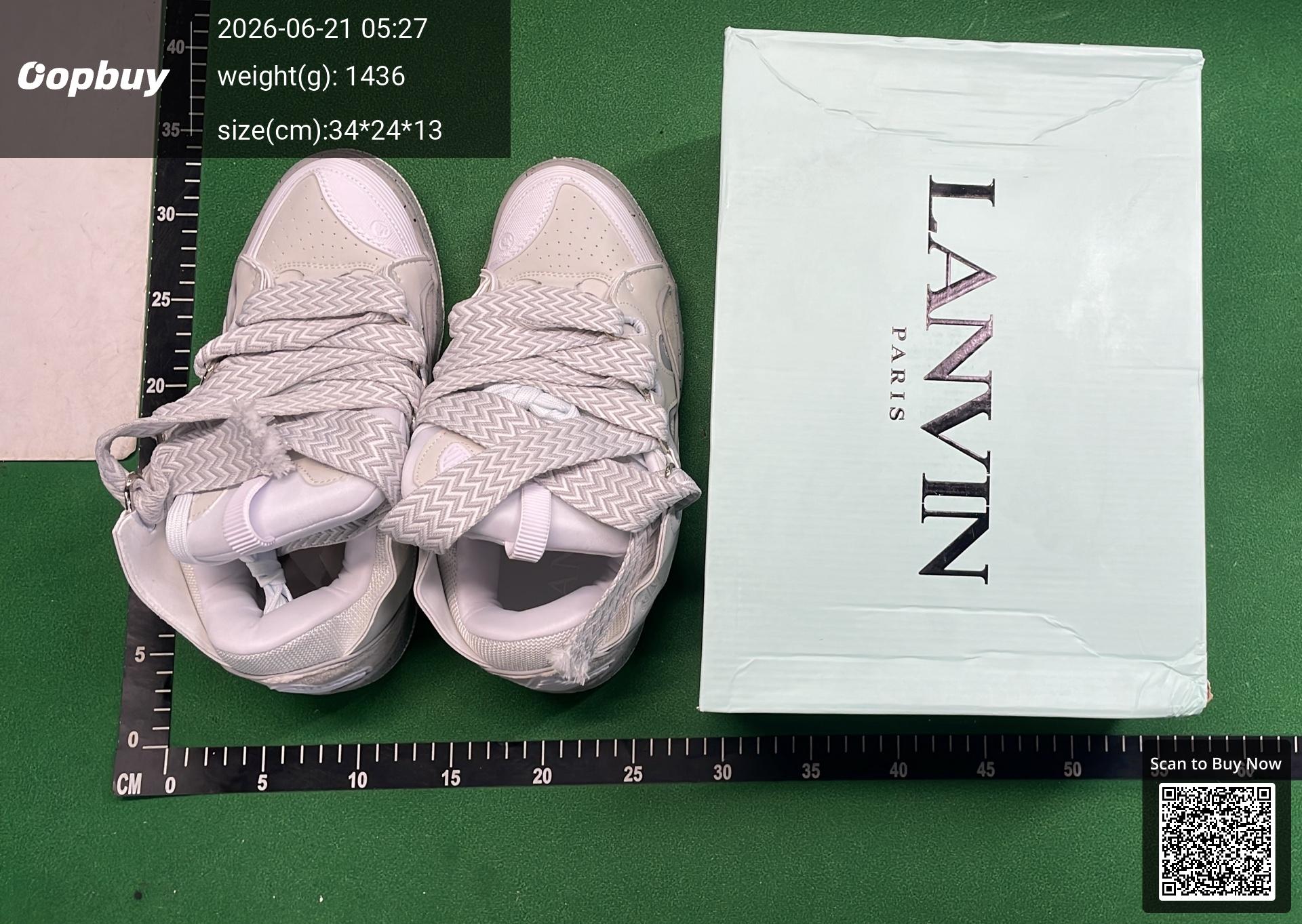 Foto QC 7 de Lanvin Curb Low Black White