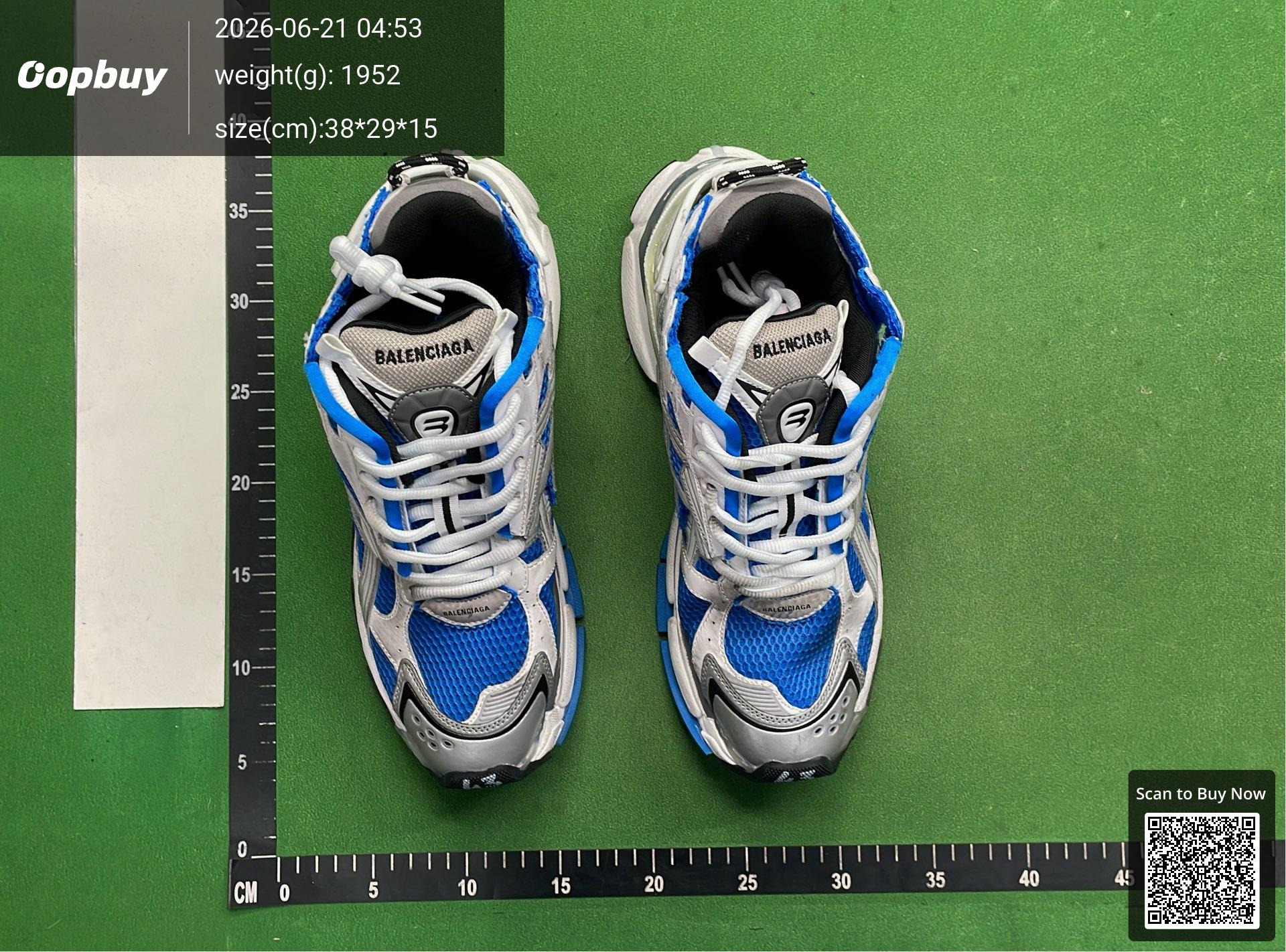 Foto QC 6 de Balenciaga Runner Low White Black Grey