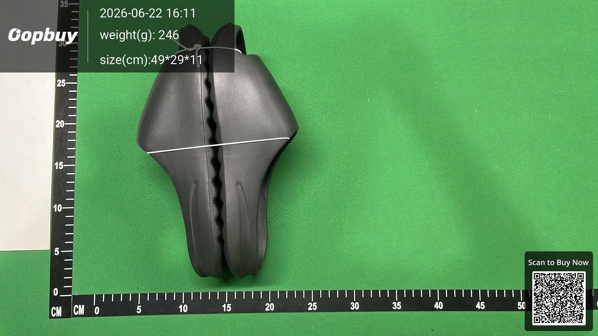Foto QC 8 de adidas Yeezy Slide Onyx