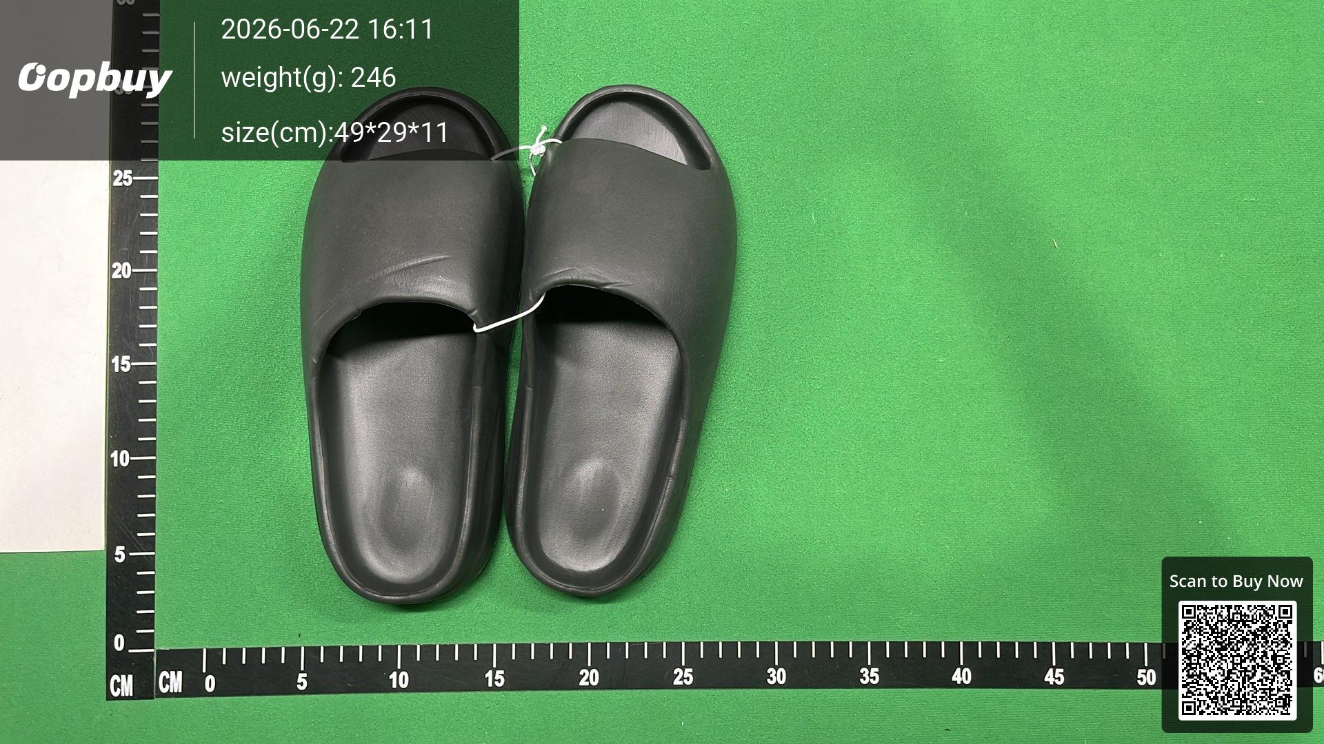 Foto QC 6 de adidas Yeezy Slide Onyx