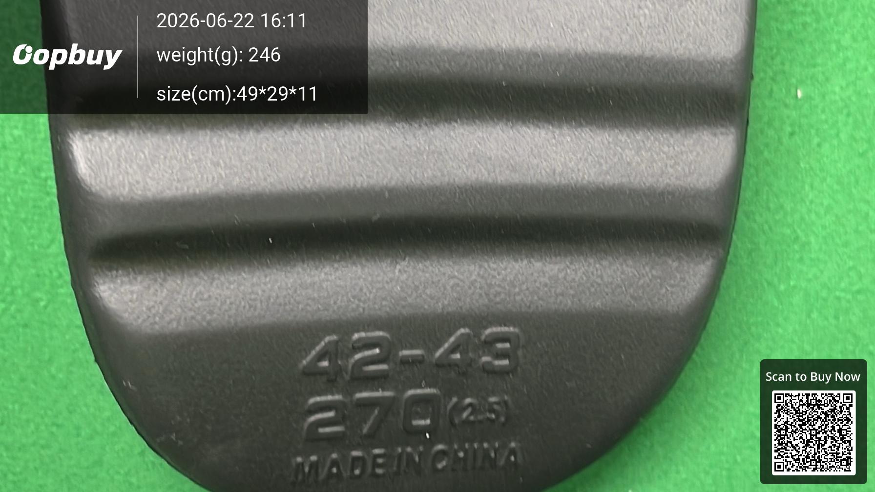 Foto QC 7 de adidas Yeezy Slide Onyx