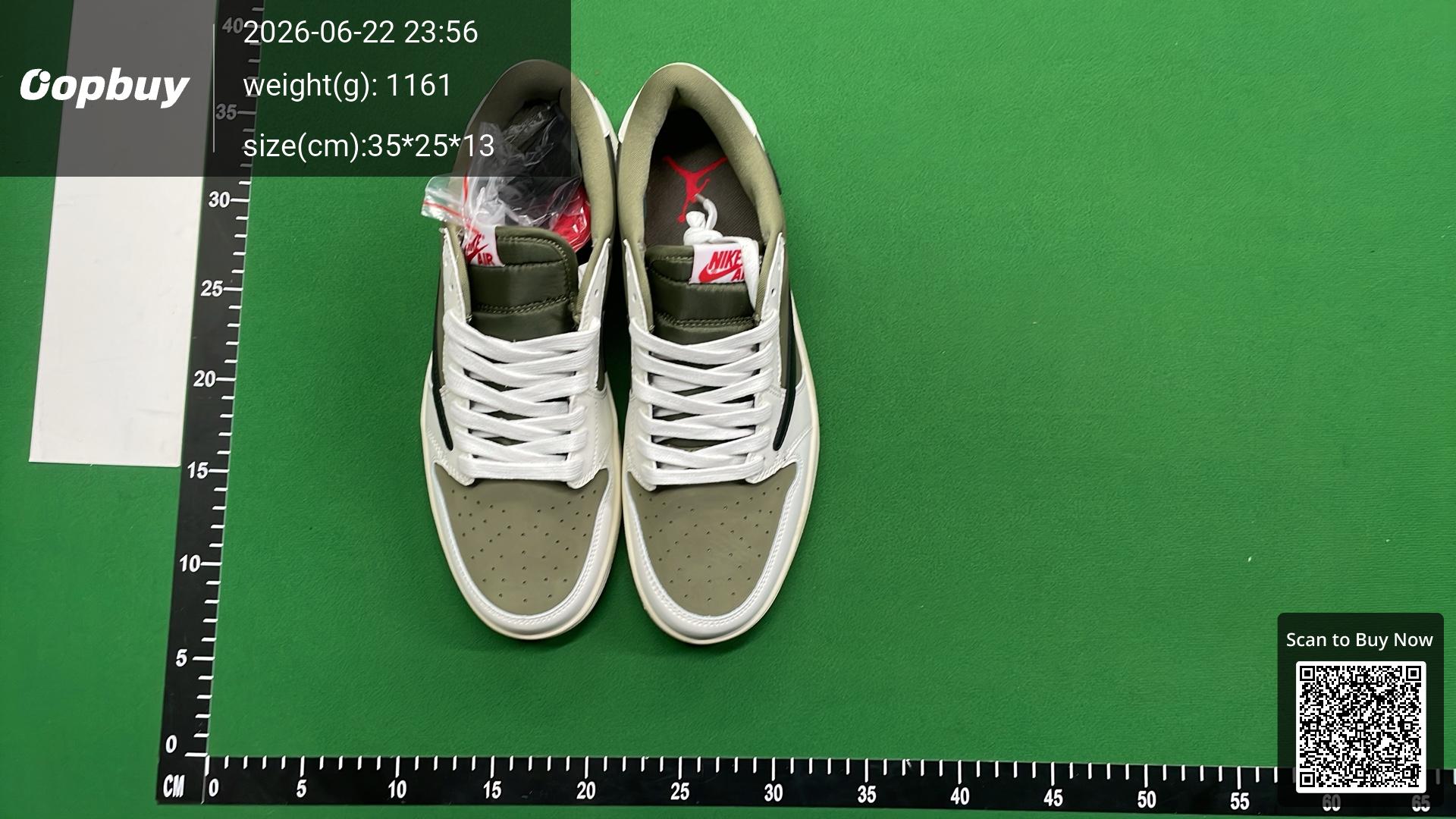Foto QC 6 de Jordan 1 Retro Low OG SP Travis Scott Black Toe
