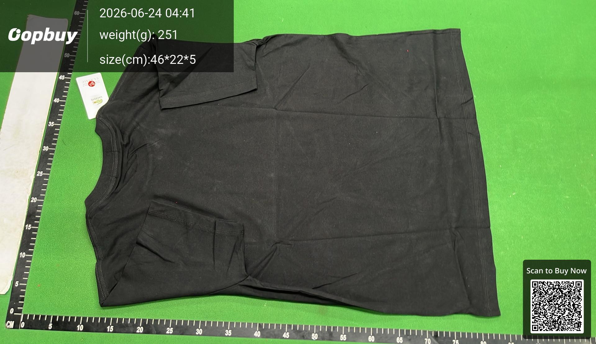 Foto QC 3 de Lacoste Shirt Logo Black