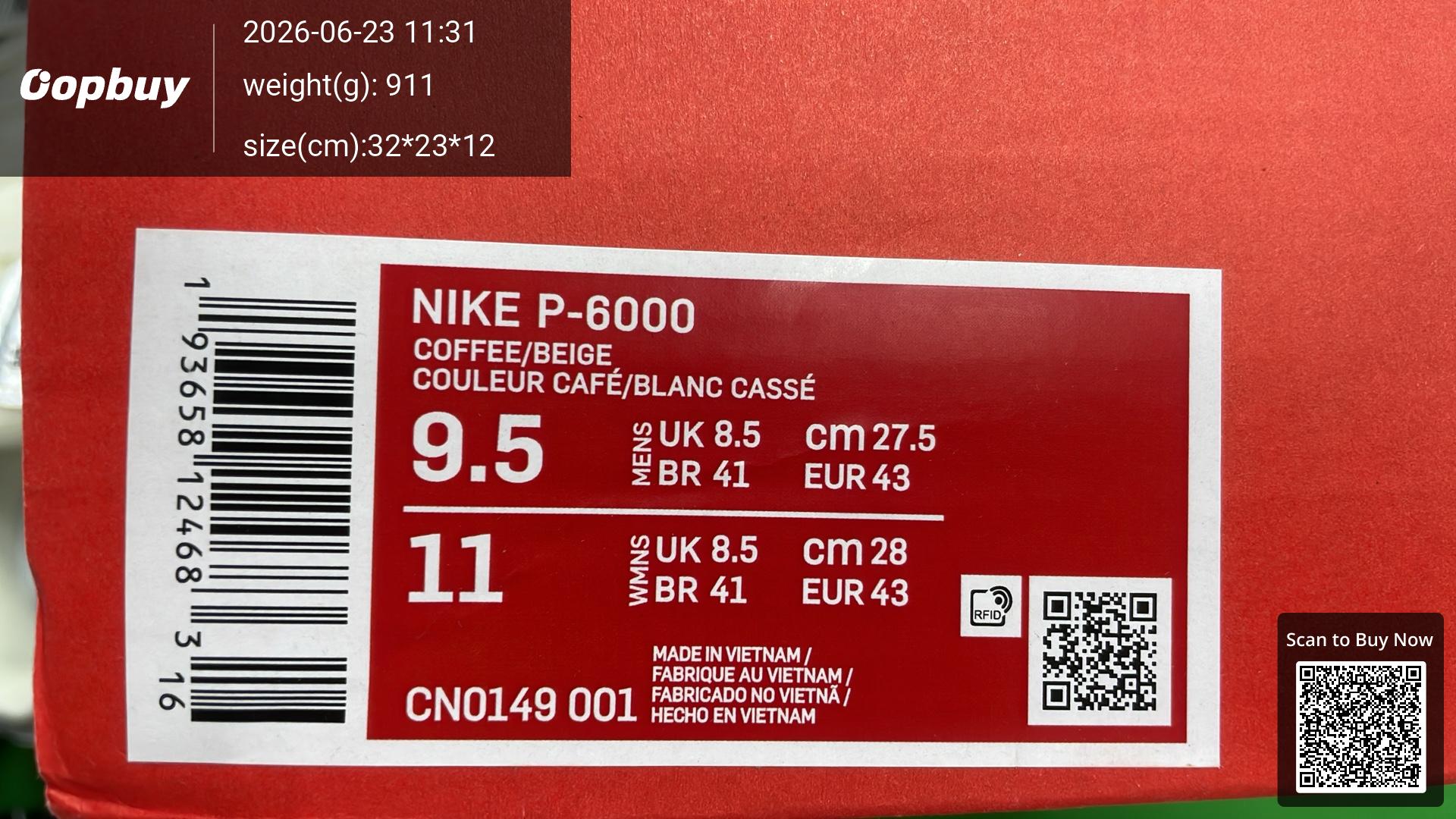 Foto QC 2 de Nike P-6000 Premium Summit White HF4898-121