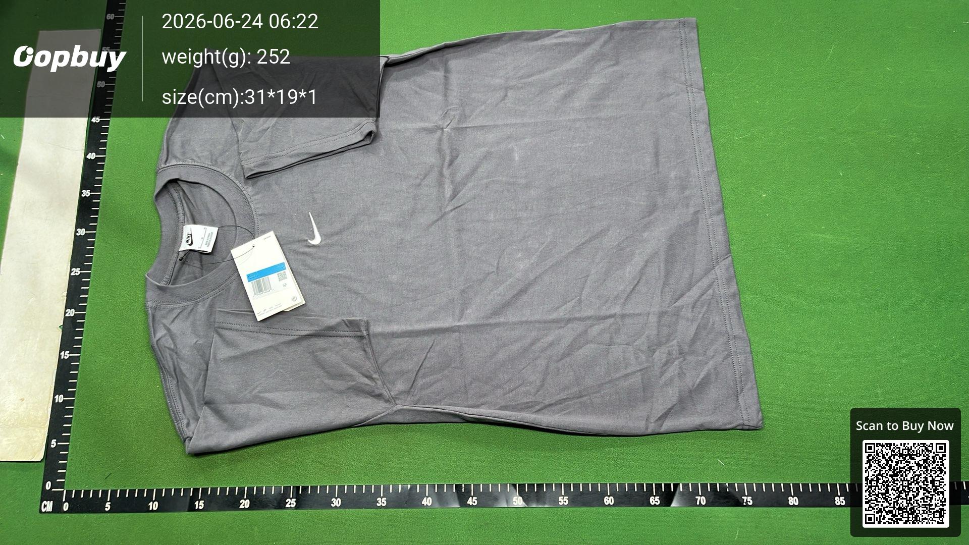 Foto QC 2 de Nike T-shirt Mini Swoosh Grey