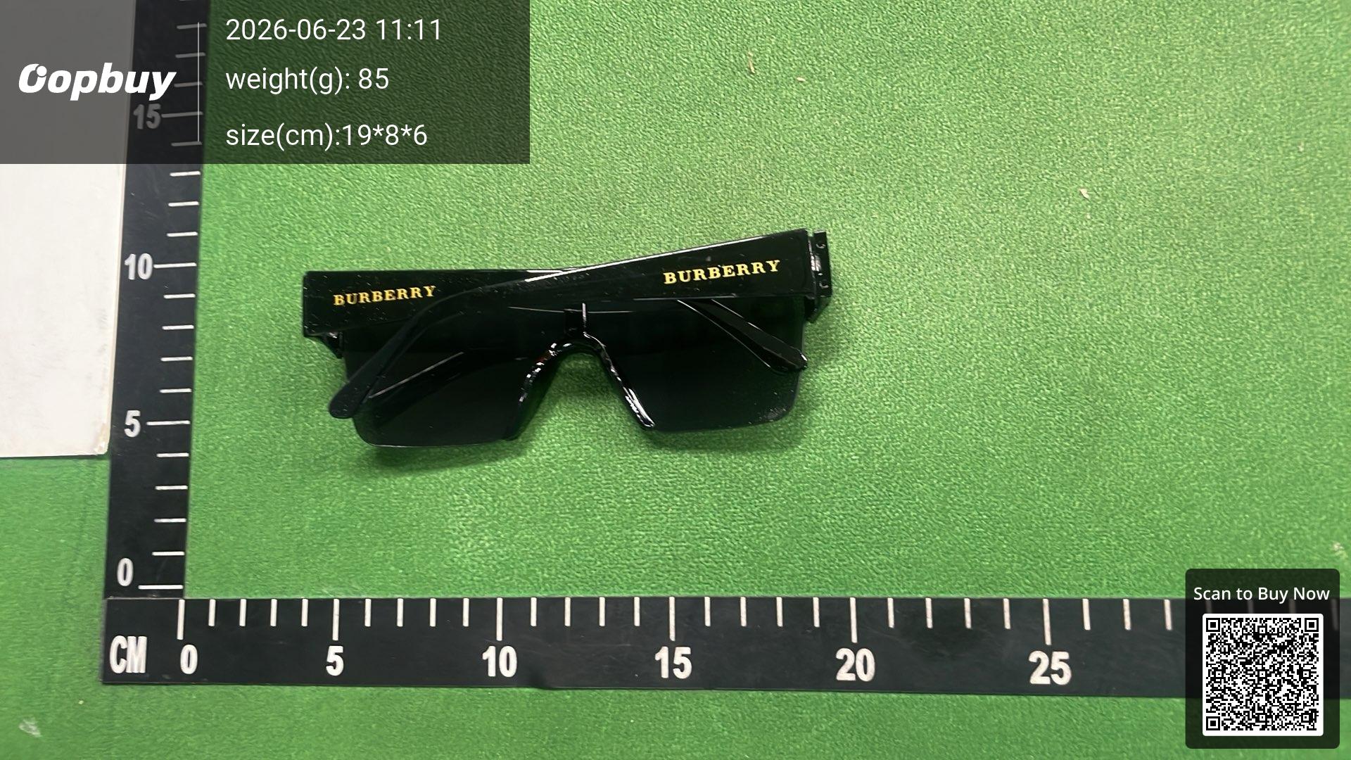 Foto QC 2 de Cartier Rimless Rectangle Metal Sunglasses Gold Blue Yellow Gradient (CT0121)