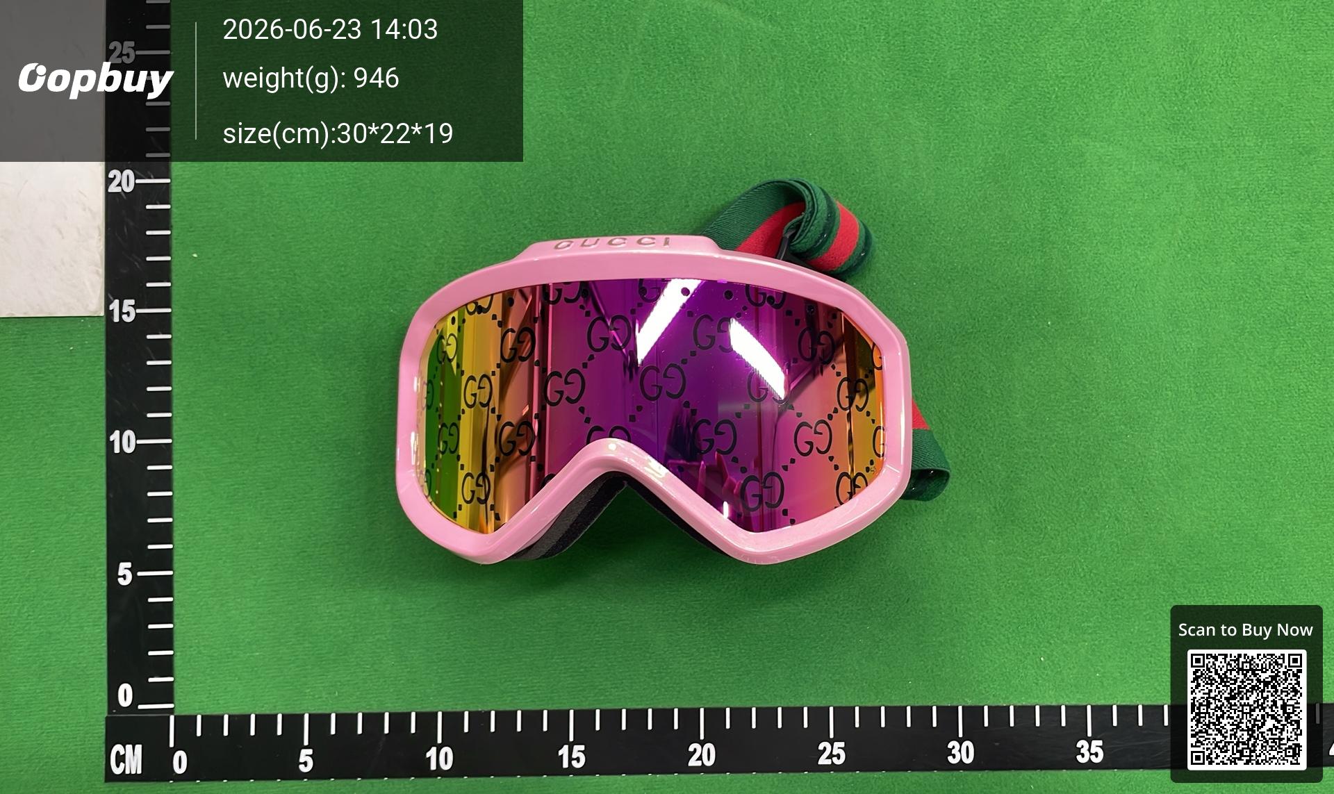 Foto QC 1 de Dior DiorAlps Acetate Goggles White Blue Red Smoke (M1I)