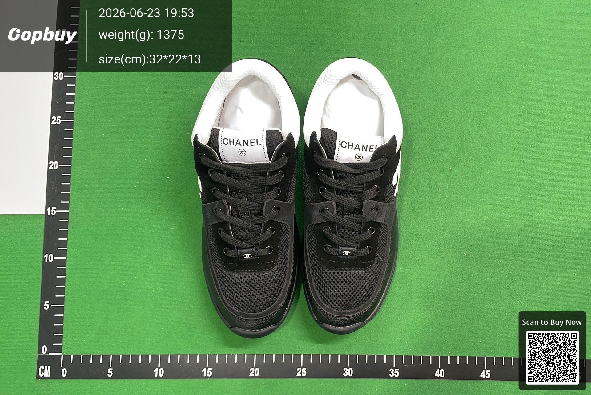 Foto QC 6 de Chanel Sneaker Low Black White