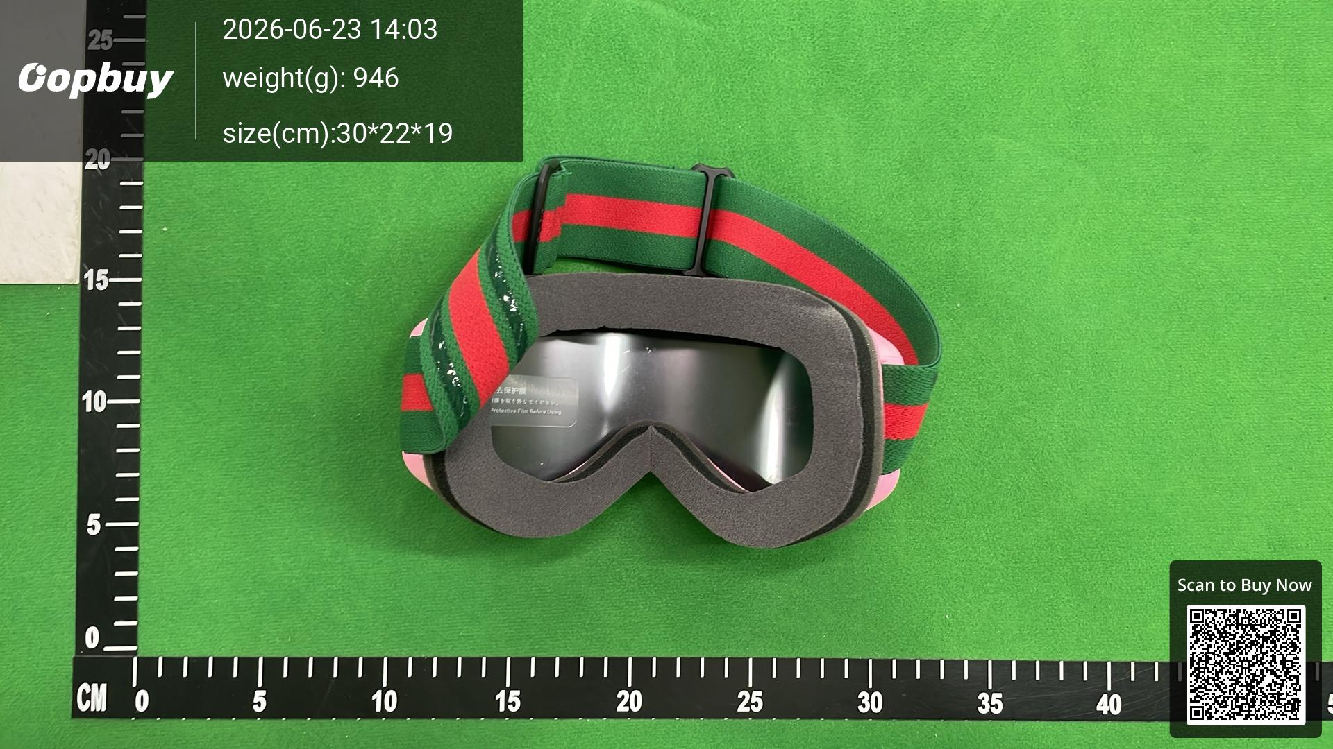 Foto QC 2 de Dior DiorAlps Acetate Goggles White Blue Red Smoke (M1I)