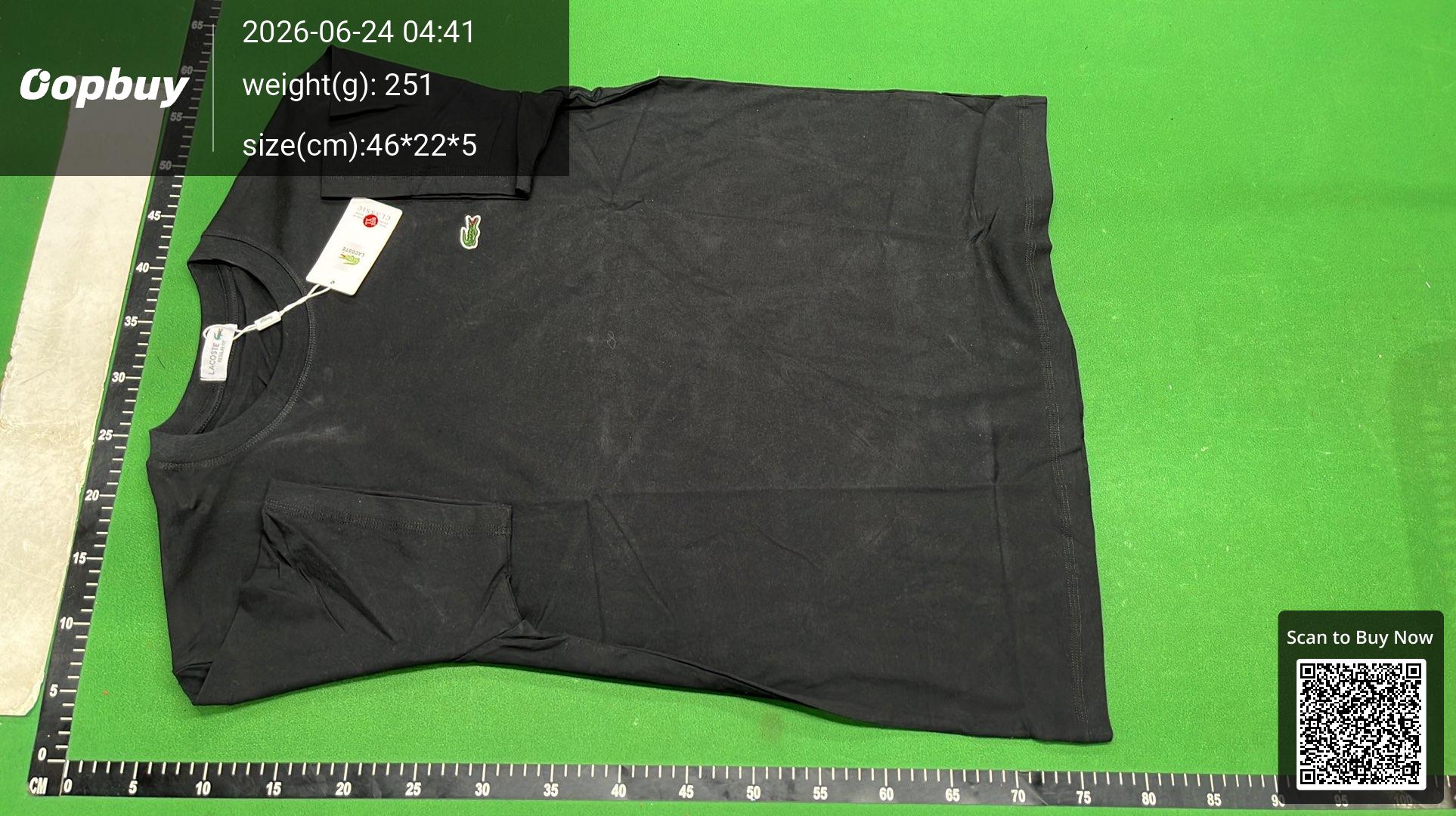 Foto QC 2 de Lacoste Shirt Logo Black