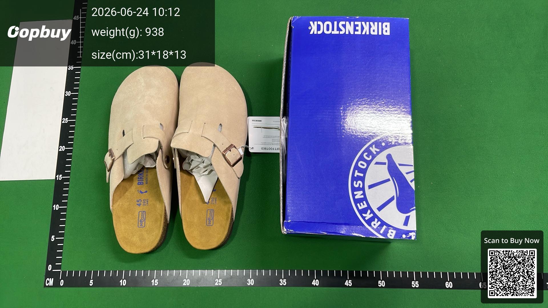 Foto QC 6 de Birkenstock Boston Suede Soft Footbed