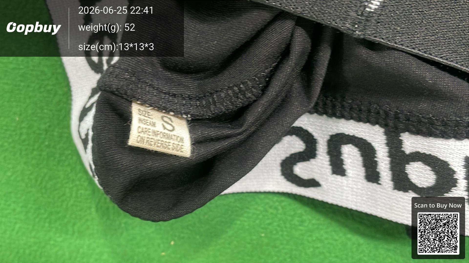 Foto QC 1 de Other Underwear Cotton Boxer Briefs White Grey Black