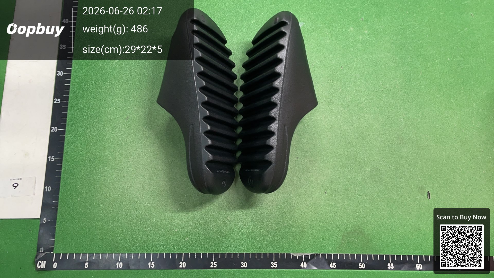 Foto QC 3 de adidas Yeezy Slide Bone