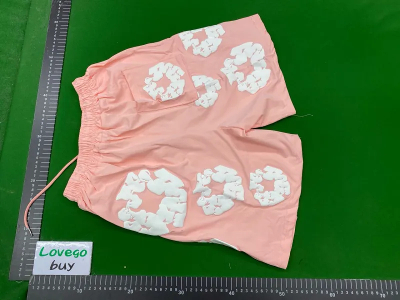 Pink foam shorts