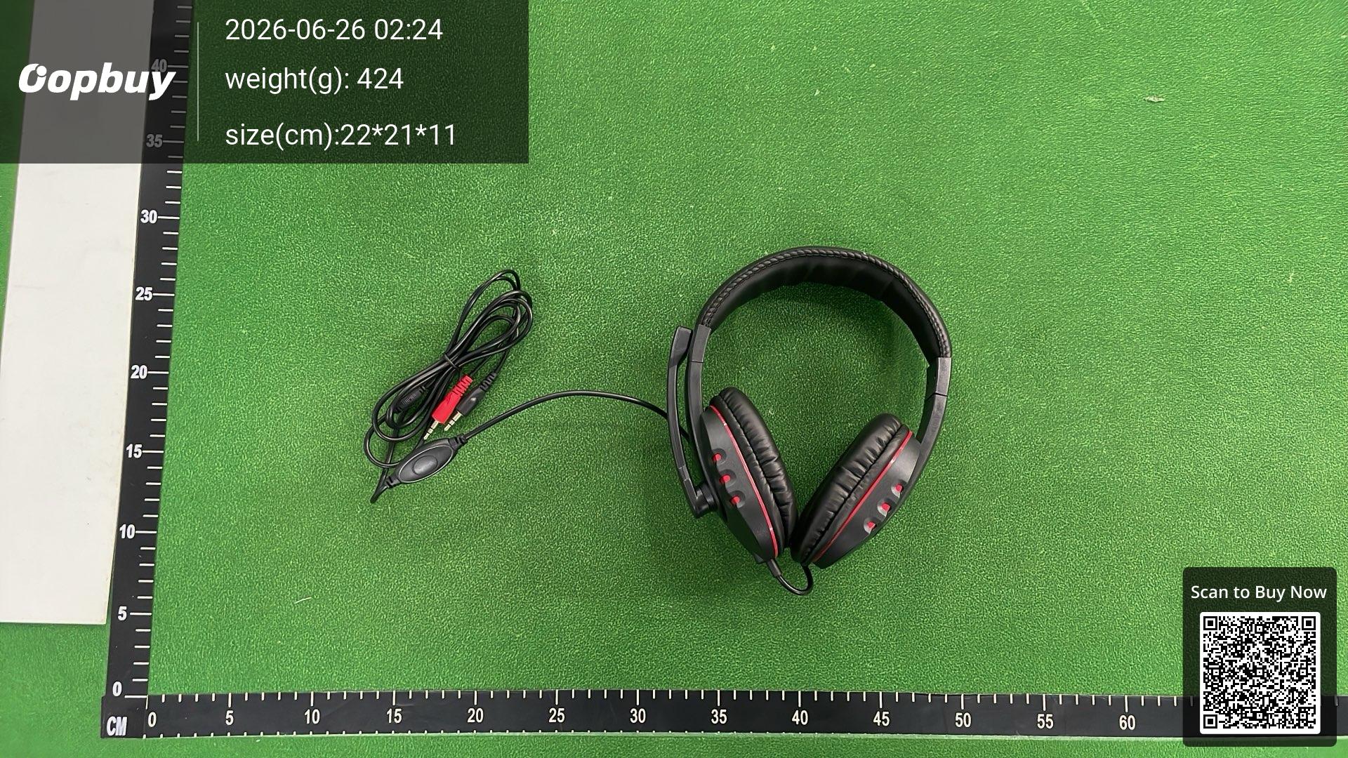 Foto QC 2 de Yushuo Wired Gaming Headset Standard Edition with Mic Black