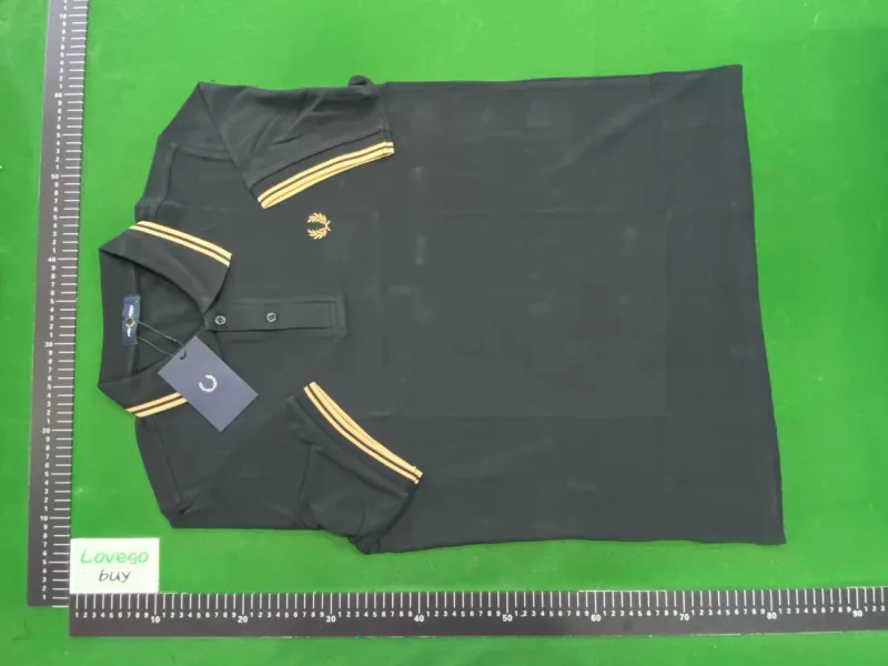 Black with double dark gold trim