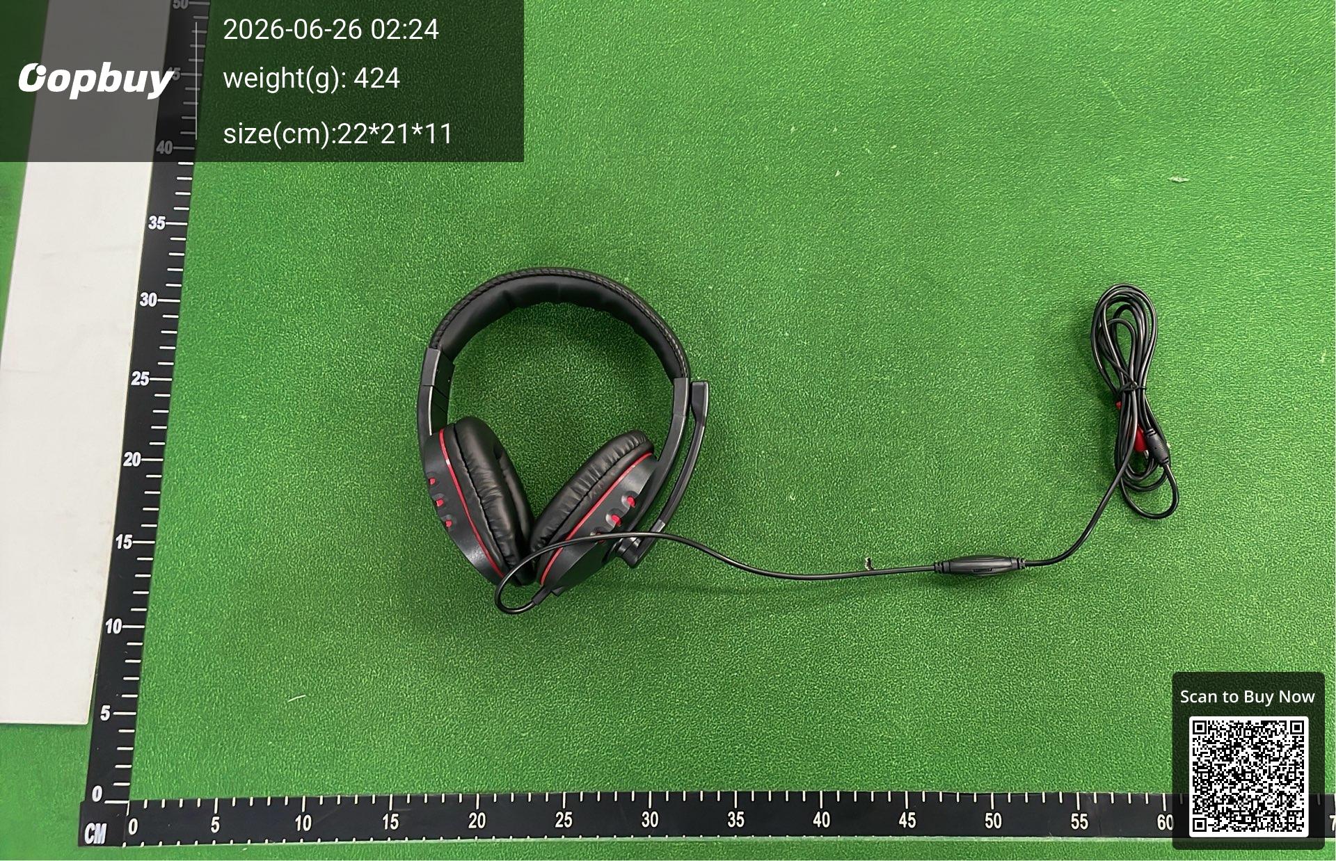 Foto QC 1 de Yushuo Wired Gaming Headset Standard Edition with Mic Black